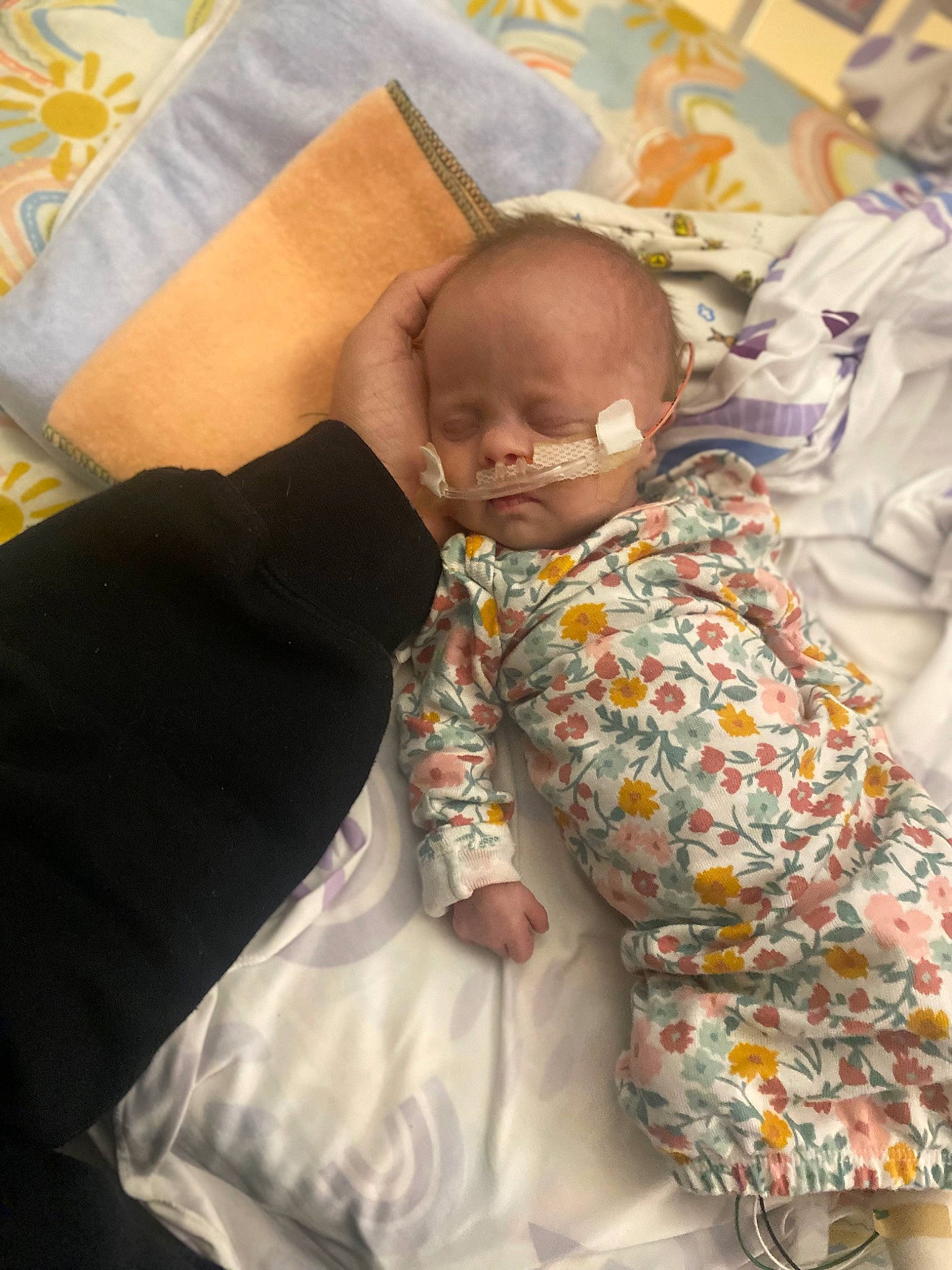 Maizie joined the competition — help win amazing prizes! baby, baby_products, baby_sleeping, baby_toddler_clothing, bedding, bedtime, cheek, child, comfort, event, facial_expression, happy, linens, person, product, room, sitting, skin, sleeve, textile