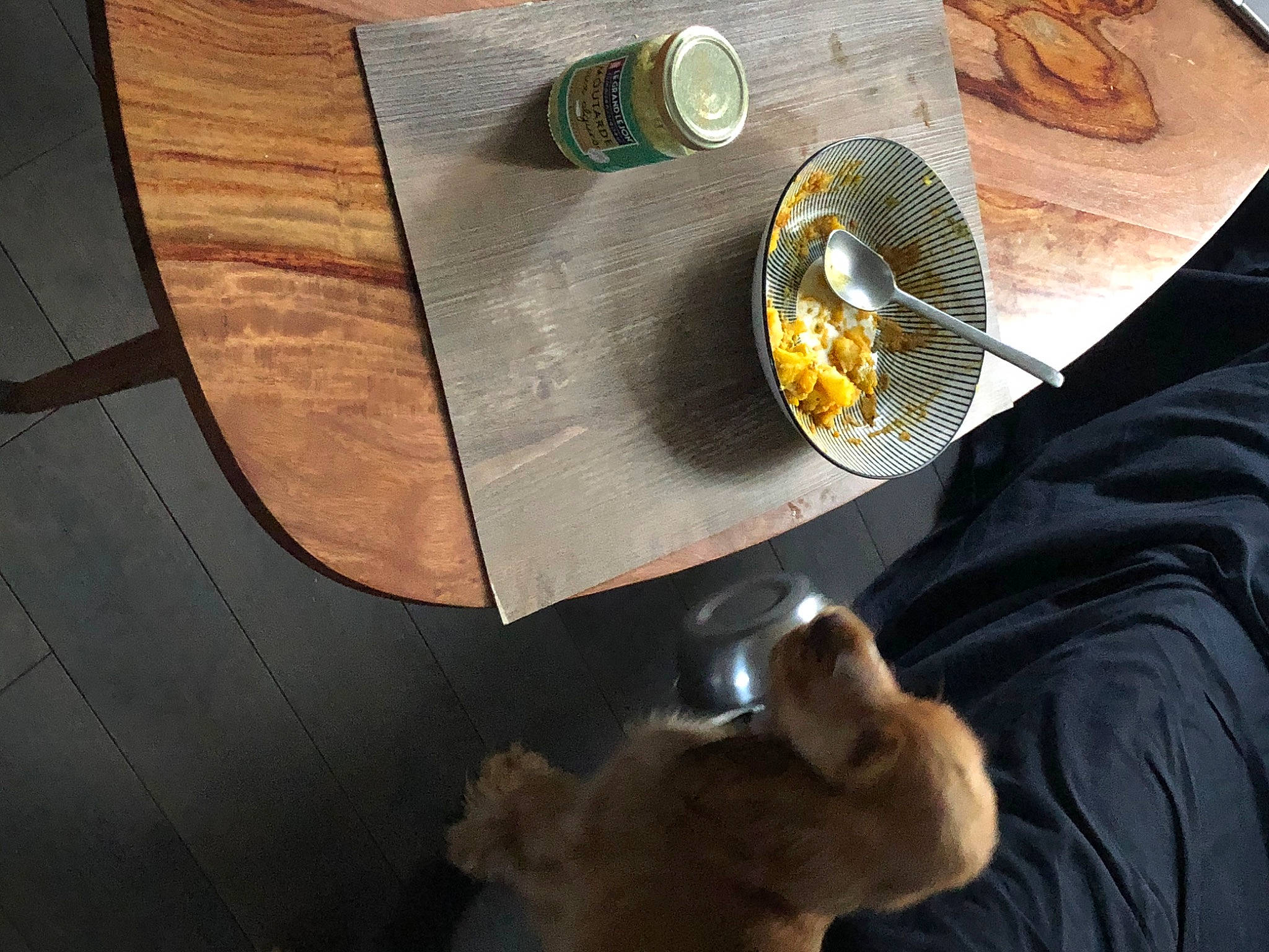 Rio participe au concours pour gagner de l'argent avec cette photo : circle, metal, table, wood