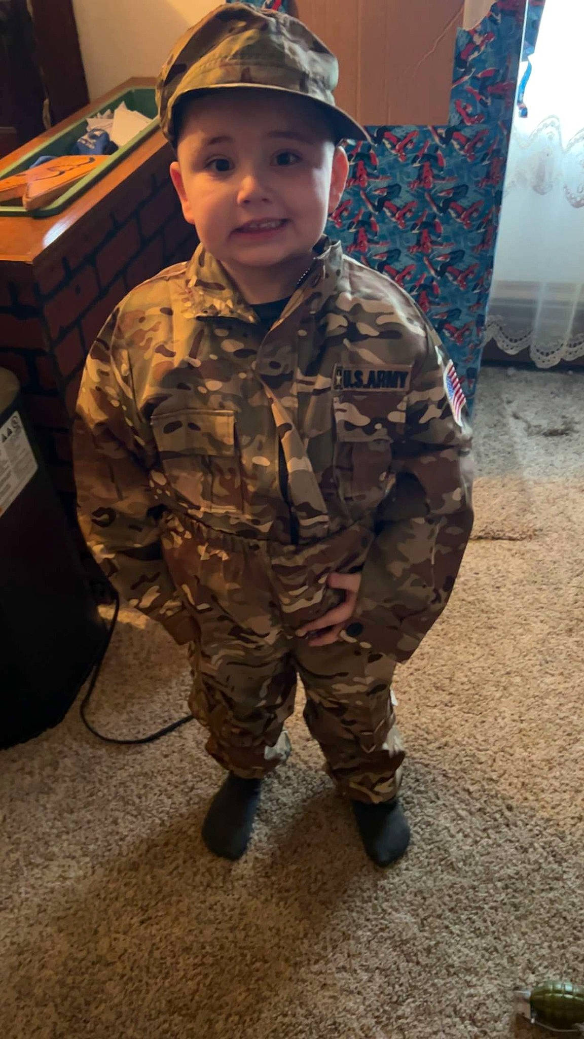 Bryce joined the competition — help win amazing prizes! army, camouflage, cargo_pants, clothing, eye, gesture, headwear, infantry, marines, military, military_camouflage, military_organization, military_person, military_uniform, non_commissioned_officer, pattern, person, sleeve, smile, soldier