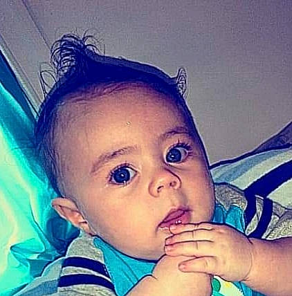 Taytum joined the competition — help win amazing prizes! baby, beauty, blue, cheek, child, chin, ear, eye, eyebrow, face, forehead, hair, head, human, lip, mouth, nose, person, skin, sky