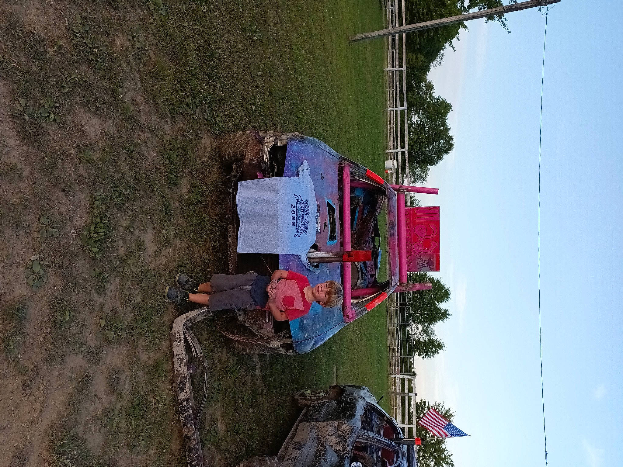 Colin is registered to the contest to win money with this photo: art, building, electricity, joy, landscape, person, plant, pole, public_utility, sky, slope, tree, wall, wood, world