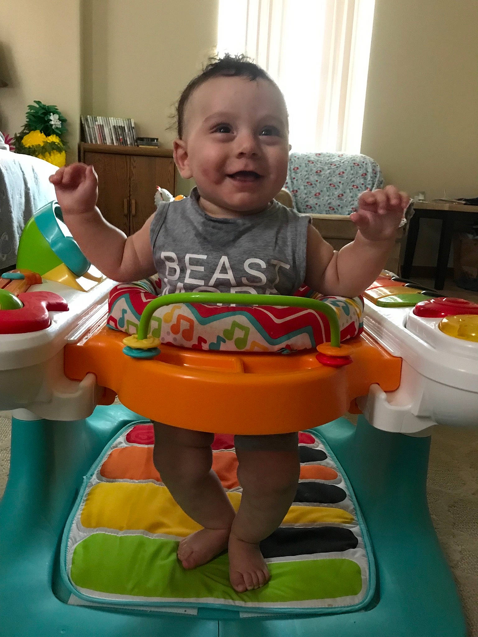 Maxton is registered to the contest to win money with this photo: child, eating, food, person, play, toddler