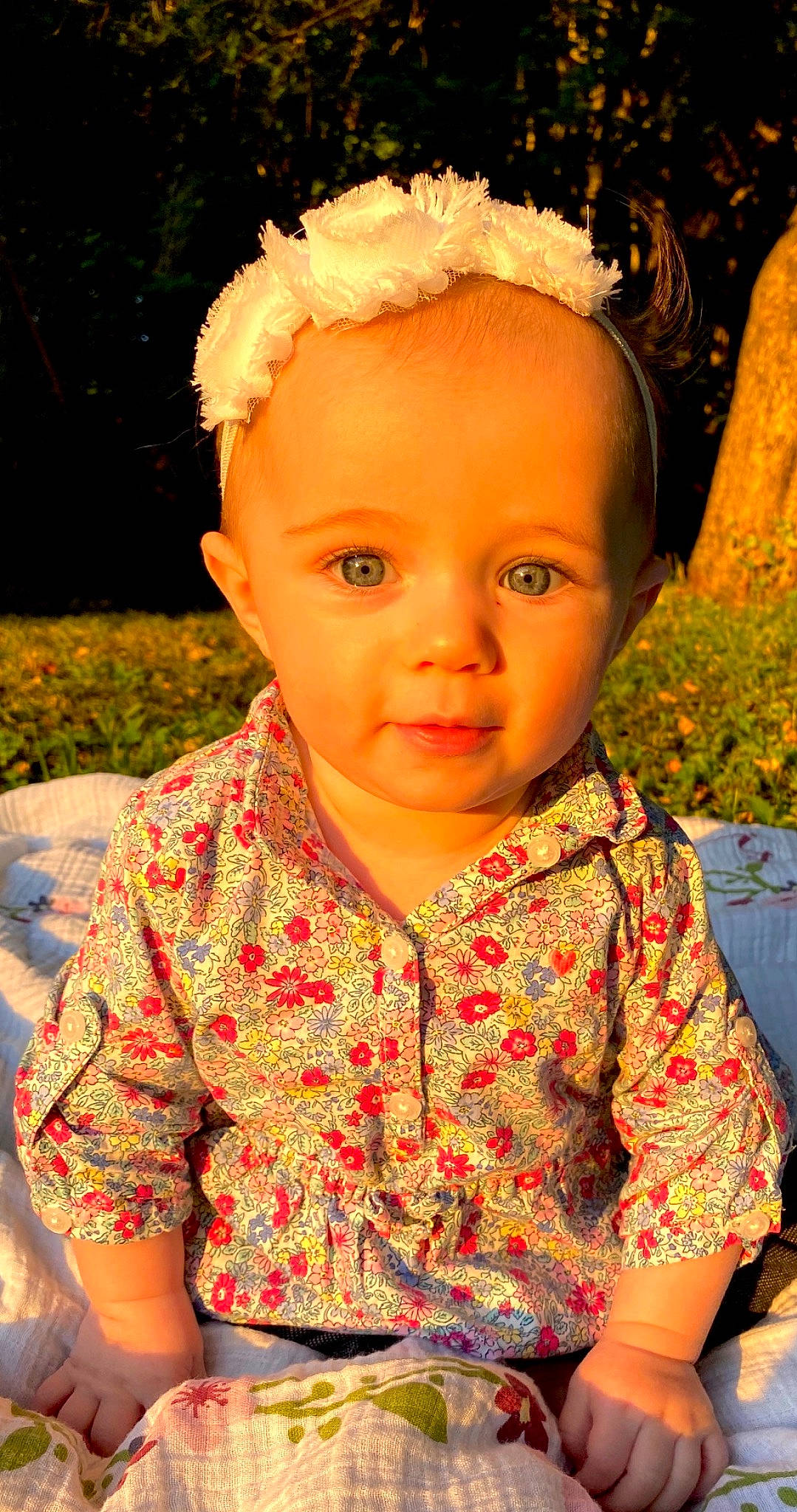 Scarlett is registered to the contest to win money with this photo: baby, cheek, child, child_model, chin, eye, face, forehead, hair, hair_accessory, hairstyle, head, headband, lip, nose, person, pink, skin, smile, toddler