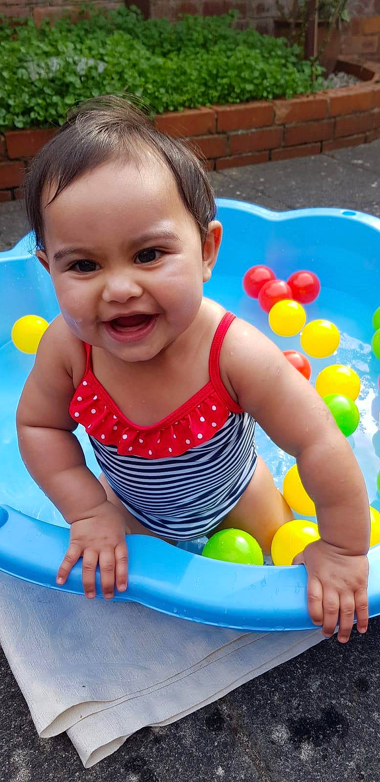 Amayah joined the competition — help win amazing prizes! baby, baby_playing_with_toys, baby_products, child, fun, joy, leisure, person, play, recreation, smile, toddler, toy