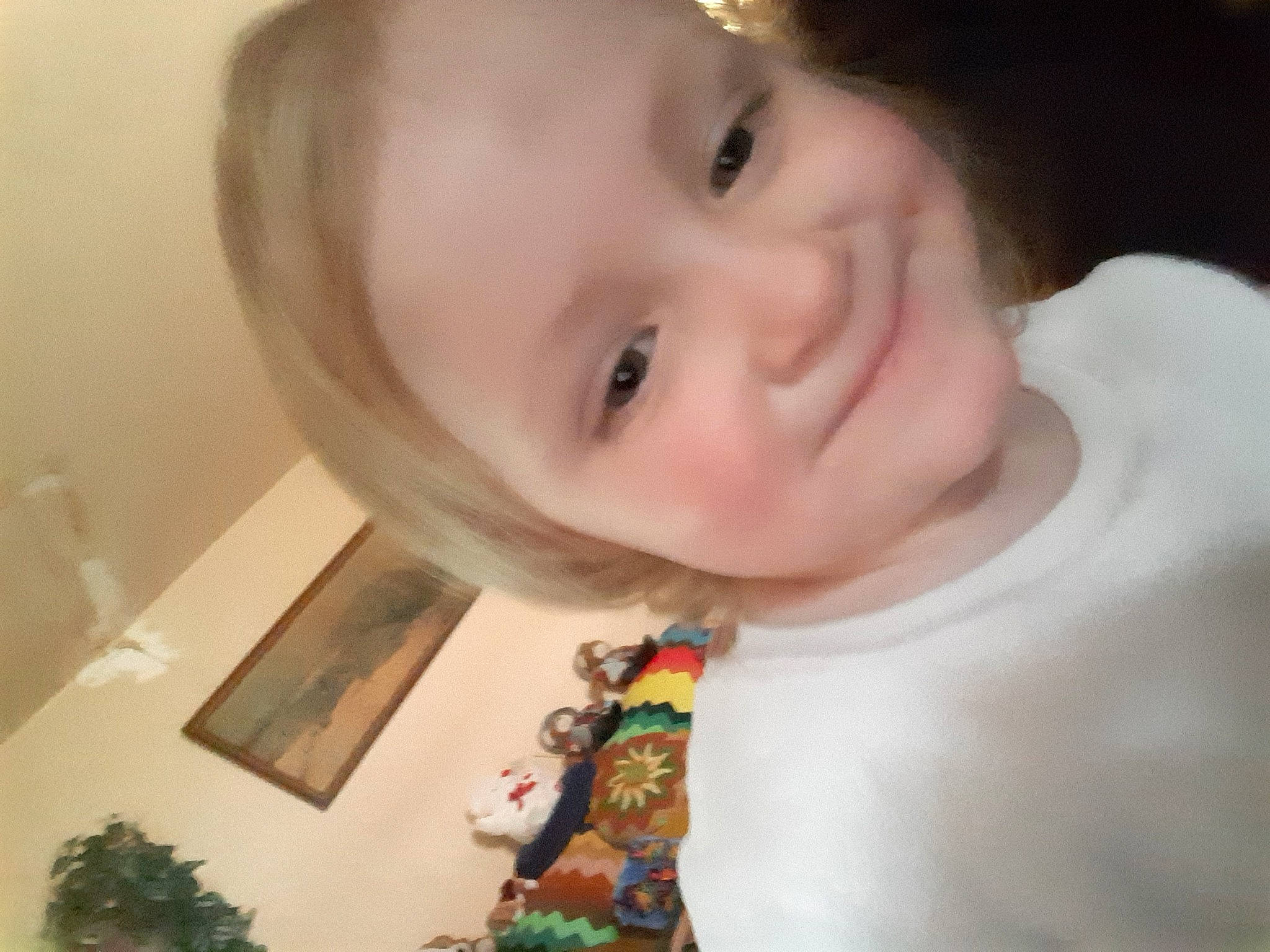 Isabell is registered to the contest to win money with this photo: baby, beauty, cheek, child, chin, ear, eye, eyebrow, face, forehead, head, joy, lip, mouth, neck, nose, person, selfie, skin, smile