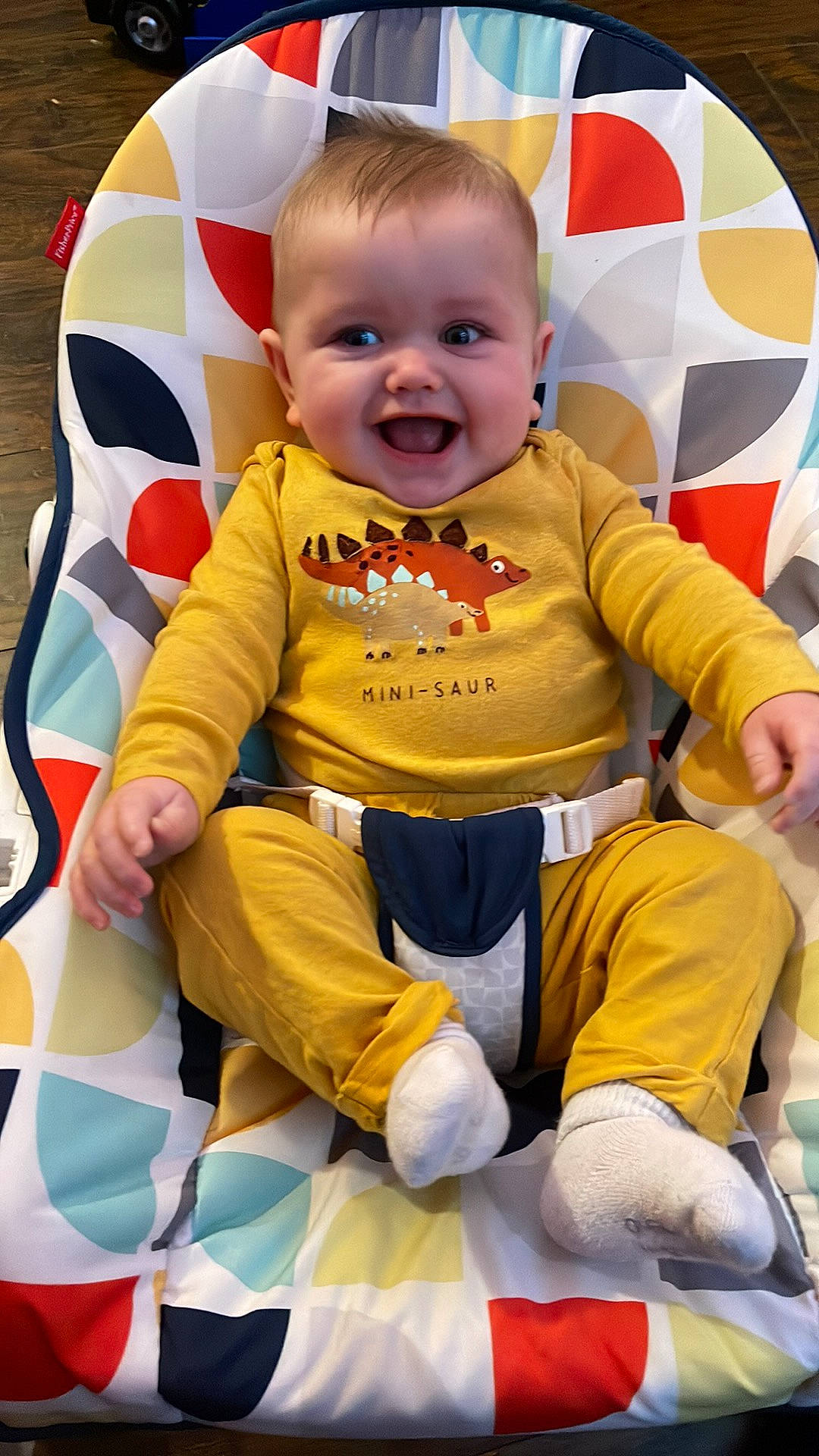 Henry joined the competition — help win amazing prizes! baby, baby_products, baby_toddler_clothing, cheek, child, comfort, event, fun, hairstyle, happy, joy, lap, leisure, people, person, photograph, sitting, sleeve, smile, thigh