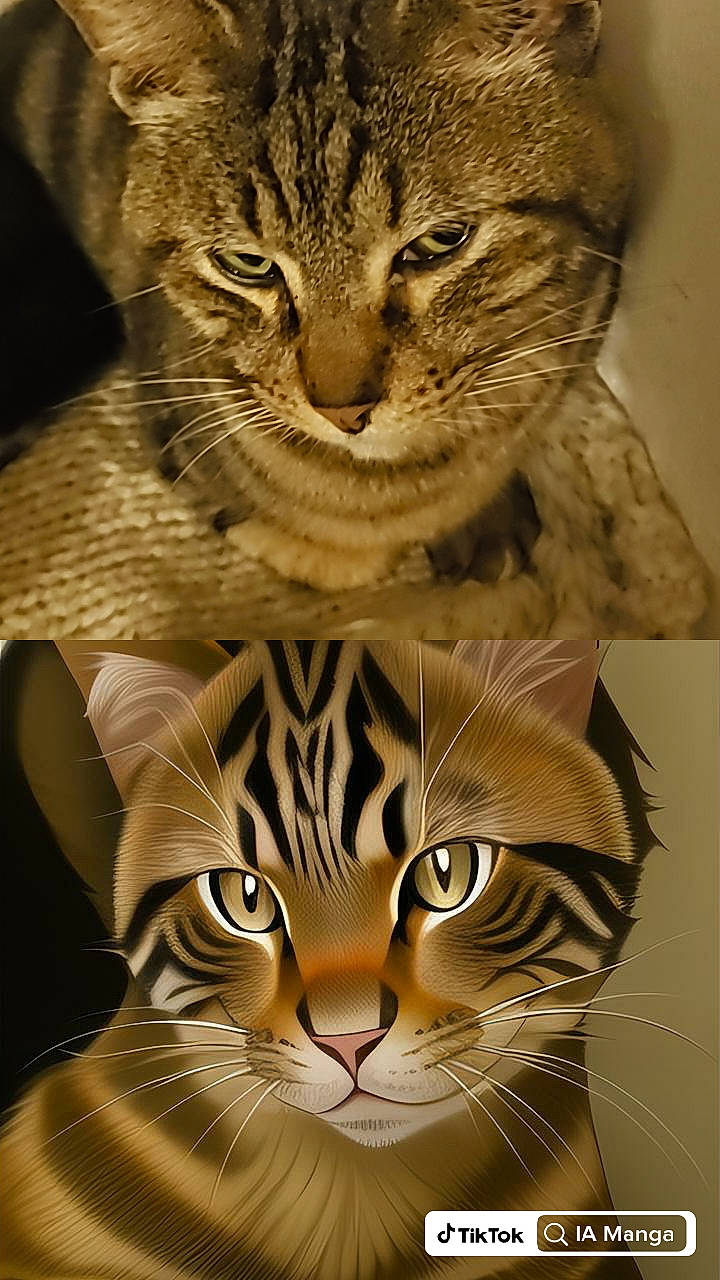 Titi a rejoint le concours — aidez-le/la à gagner de superbes lots ! art, carnivore, cat, close_up, domestic_short_haired_cat, eye, fawn, felidae, fur, grass, head, iris, organism, pattern, photo_caption, small_to_medium_sized_cats, snout, terrestrial_animal, whiskers, wildlife