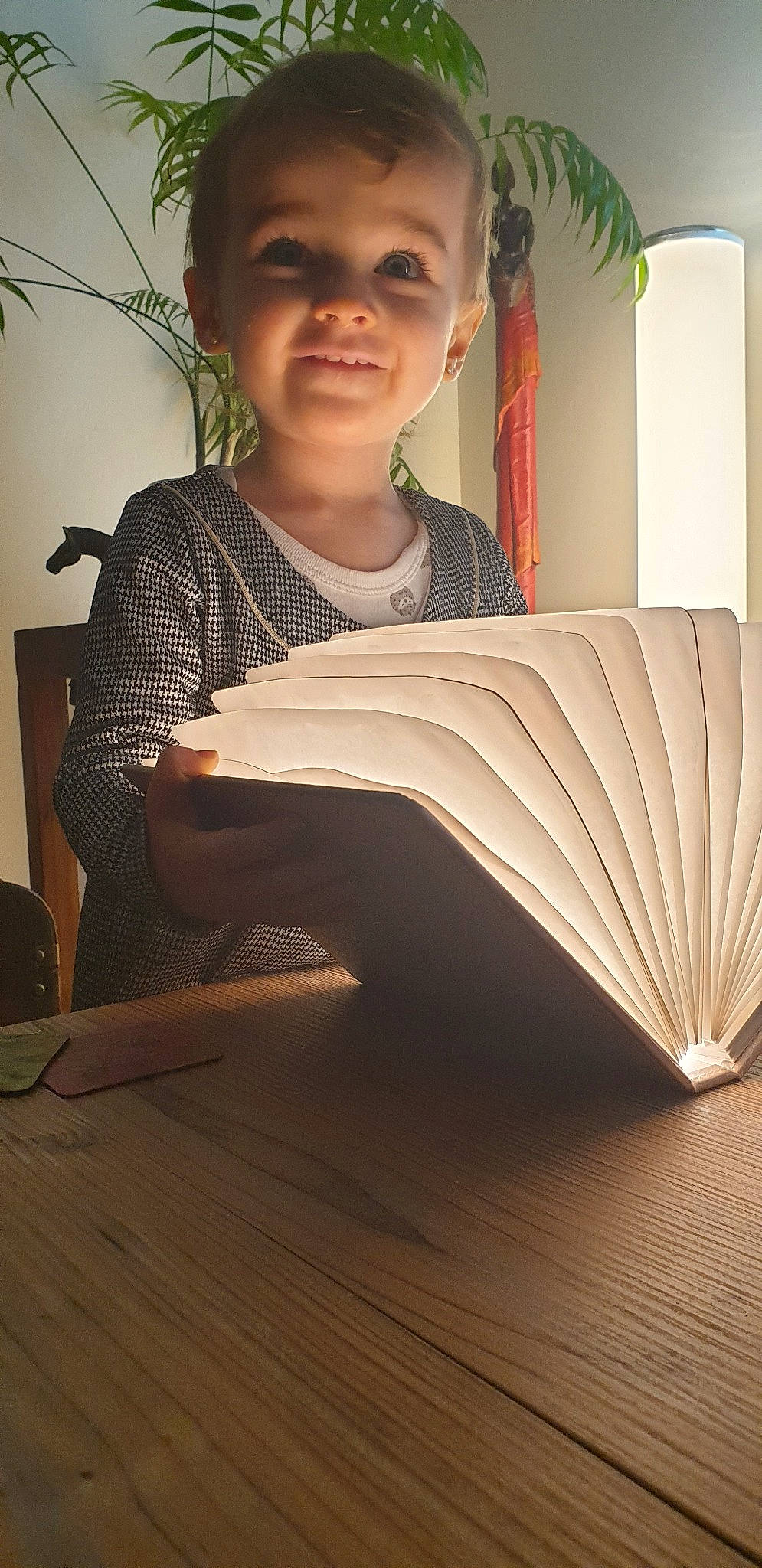 Prune participe au concours pour gagner de l'argent avec cette photo : person, sitting, smile