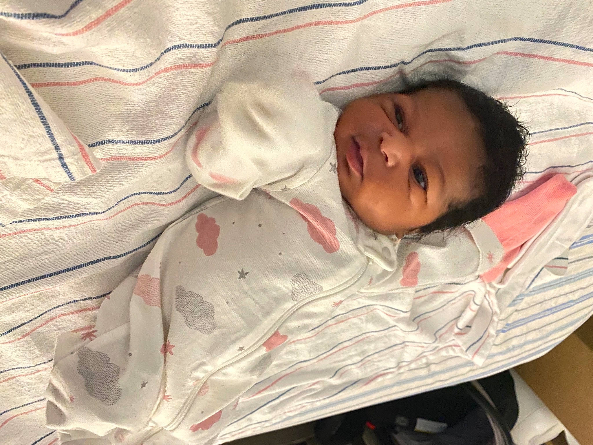 Tahiry joined the competition — help win amazing prizes! baby, baby_products, baby_safety, baby_sleeping, baby_toddler_clothing, bed, bedding, bedtime, carmine, child, comfort, infant_bed, linens, mouth, nap, pattern, person, skin, sleeve, textile