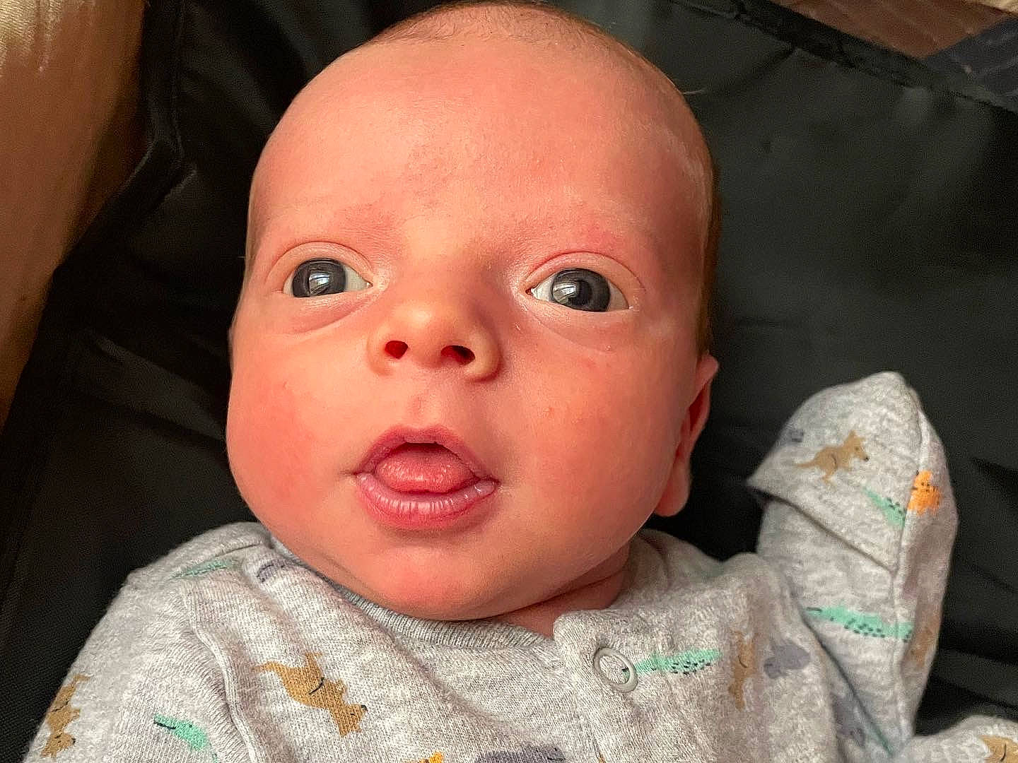 Waylen joined the competition — help win amazing prizes! baby, baby_making_funny_faces, baby_toddler_clothing, cheek, child, ear, eyelash, fun, hair, happy, jaw, lip, no_expression, nose, person, selfie, skin, smile, toddler, wrinkle