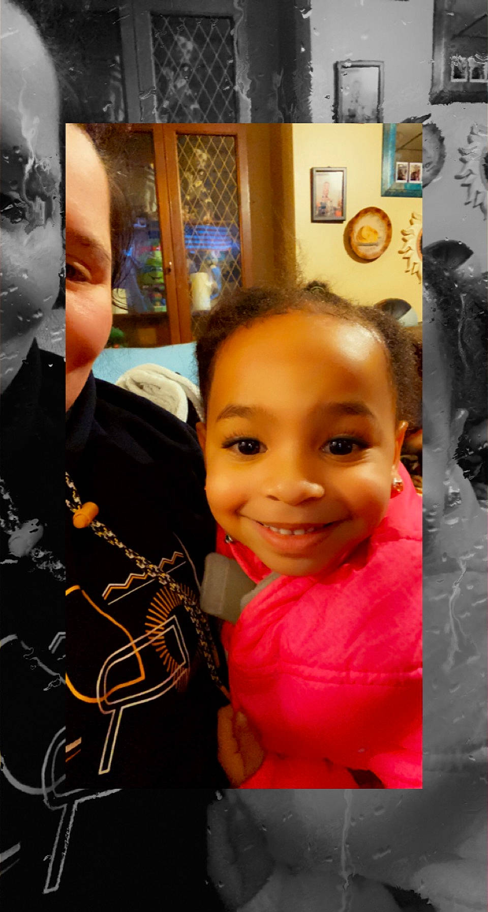 Destany joined the competition — help win amazing prizes! art, black_hair, cheek, child, cool, eyebrow, eyelash, facial_expression, forehead, fun, hairstyle, happy, joy, mouth, neck, people, person, picture_frame, smile, t_shirt