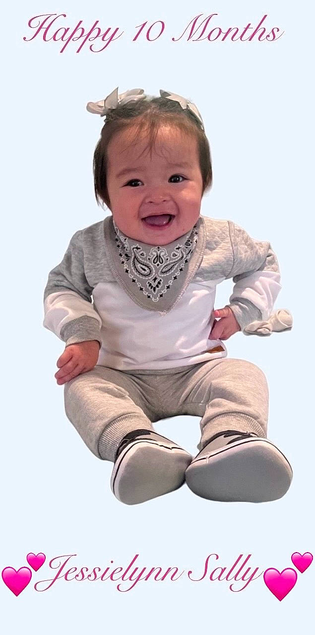 Jessielynn joined the competition — help win amazing prizes! arm, baby_toddler_clothing, cheek, child, face, finger, flash_photography, fun, gesture, happy, head, human_body, joy, person, pink, recreation, sitting, sleeve, smile, sock