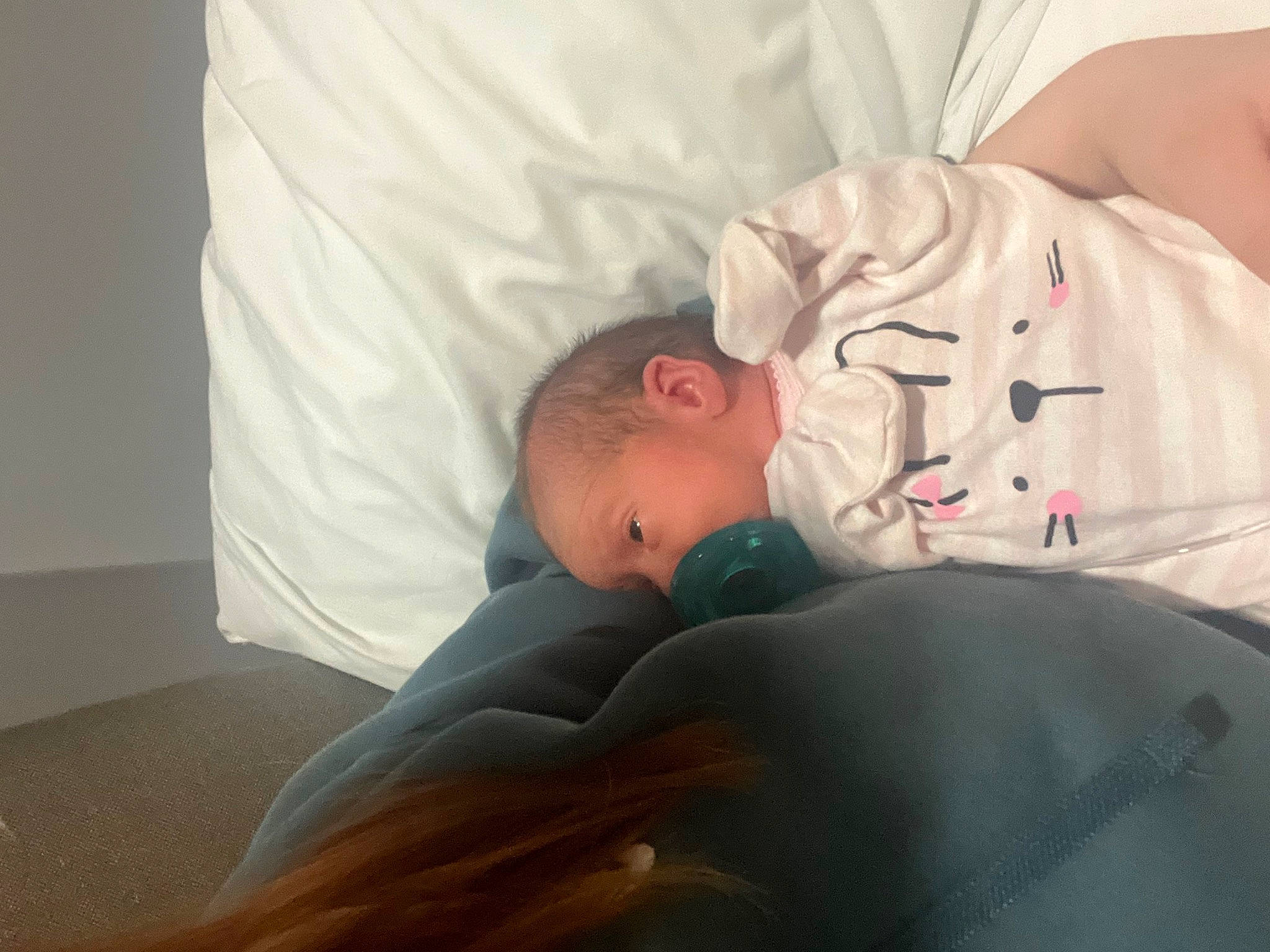 Hazel joined the competition — help win amazing prizes! baby, baby_products, baby_sleeping, baby_toddler_clothing, bed, bed_sheet, bedding, bedtime, cheek, child, comfort, elbow, hat, linens, nap, person, room, sitting, sleep, sleeve