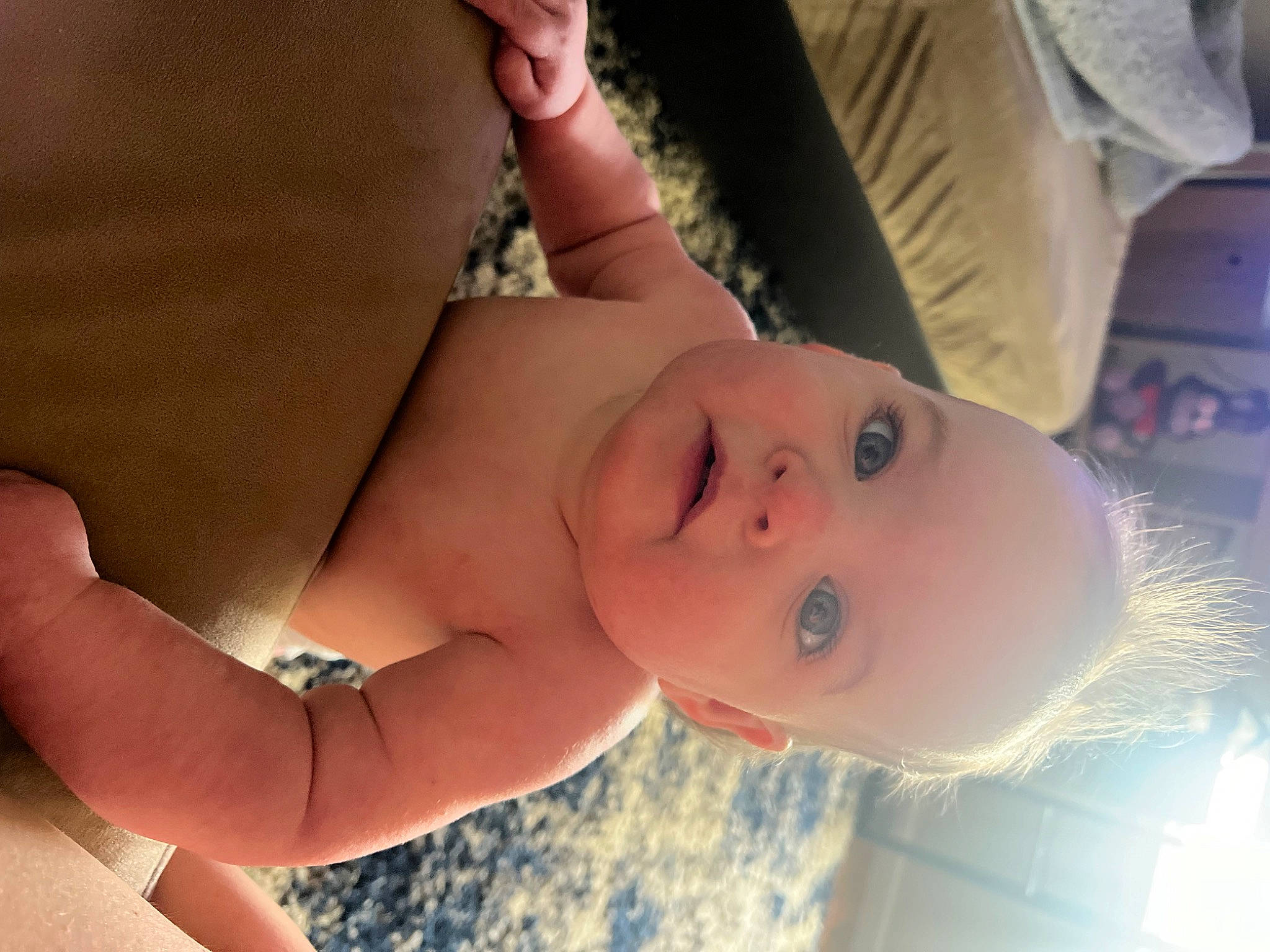 Hazel joined the competition — help win amazing prizes! abdomen, baby, chest, child, close_up, elbow, eyelash, fun, gesture, grass, happy, human_leg, lip, nail, neck, nose, person, plant, skin, toddler