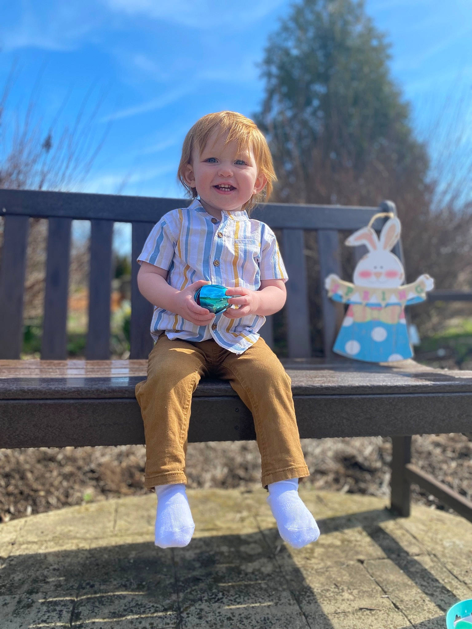 Alan joined the competition — help win amazing prizes! azure, child, daytime, fun, grass, happy, joy, leisure, morning, people_in_nature, person, plant, public_space, recreation, sky, smile, standing, summer, toddler, tree