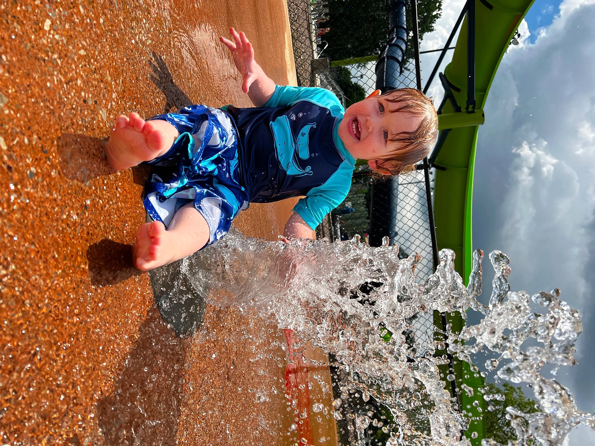 Alan is registered to the contest to win money with this photo: adventure, boats_and_boating_equipment_and_supplies, chute, competition_event, endurance_sports, extreme_sport, fun, helmet, leisure, outdoor_play_equipment, people_in_nature, person, personal_protective_equipment, recreation, shorts, soil, sport_climbing, sports, toddler, tree