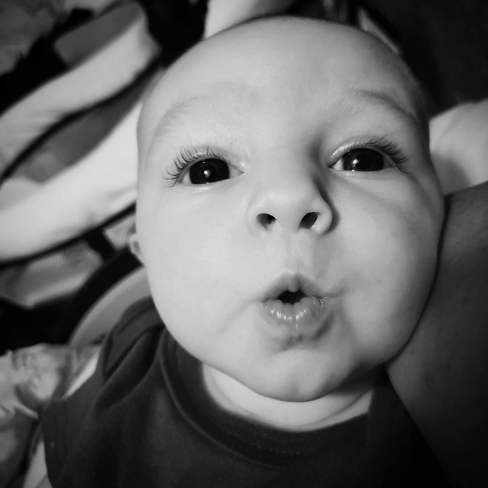 Sophia-grace is registered to the contest to win money with this photo: baby, beauty, black, black_and_white, cheek, child, eye, eyebrow, face, facial_expression, head, lip, monochrome, nose, people, person, photograph, skin, smile, toddler
