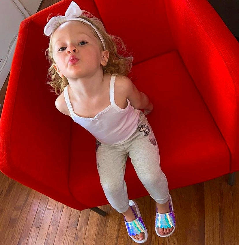 Azora Amani joined the competition — help win amazing prizes! blond, child, child_model, ear, finger, footwear, leg, lip, person, pink, play, shoe, smile, thigh, toddler