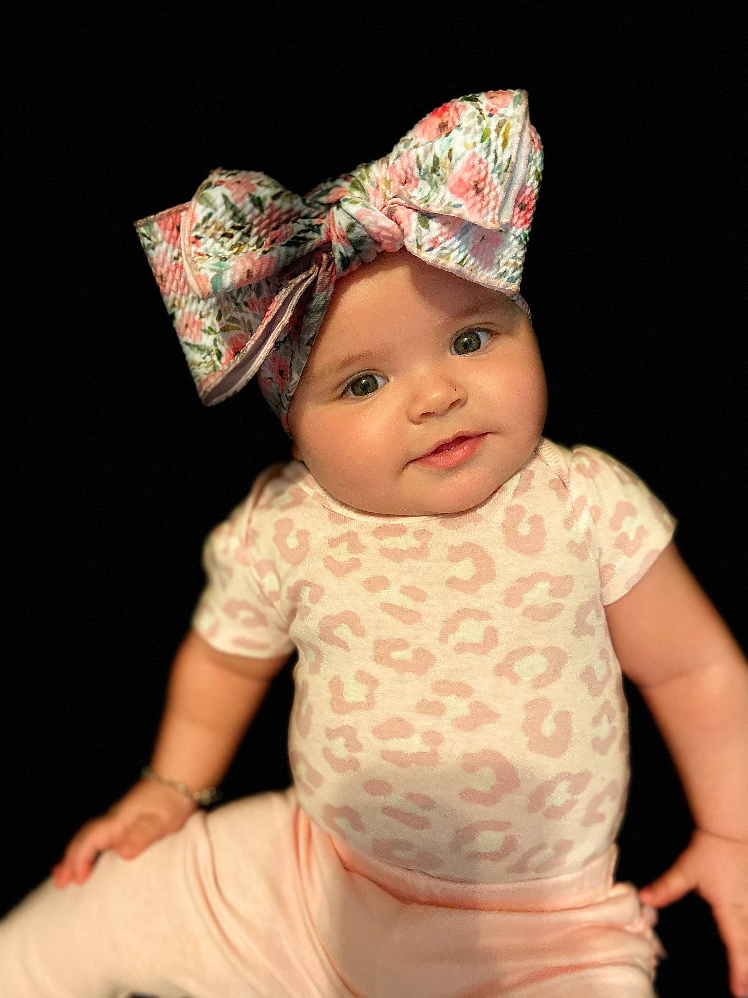 Baileigh joined the competition — help win amazing prizes! baby, baby_toddler_clothing, cap, cheek, child, chin, costume_hat, event, facial_expression, fashion_accessory, fun, hairstyle, hat, headgear, headwear, human_body, neck, pattern, person, pink