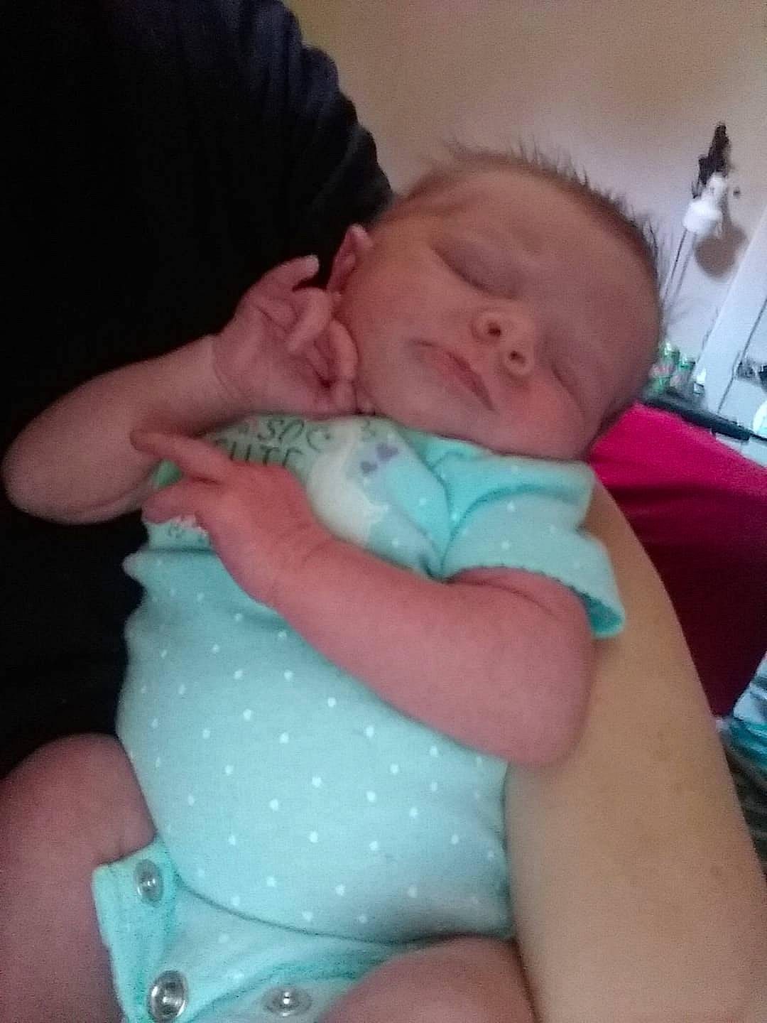 Harmonie joined the competition — help win amazing prizes! baby, birth, child, childbirth, diaper, finger, hand, mouth, nap, person, skin, sleep, thumb, toddler