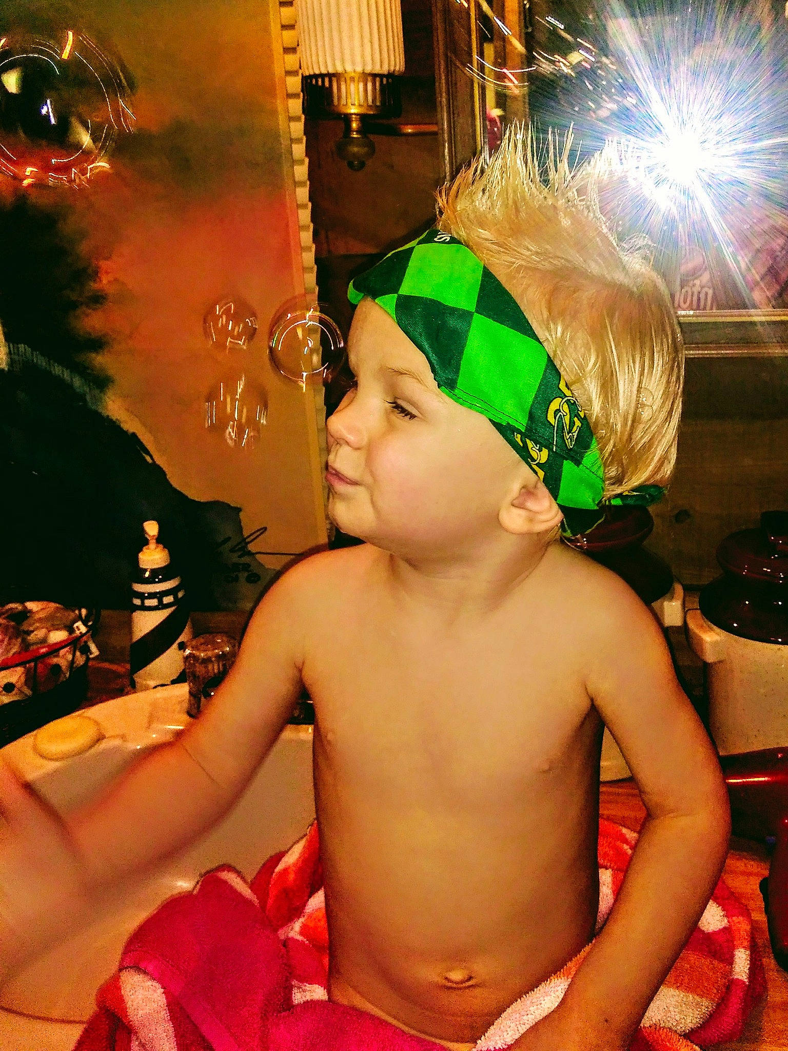 Abel is registered to the contest to win money with this photo: chest, child, ear, fun, headgear, human_body, muscle, person, photography, toddler