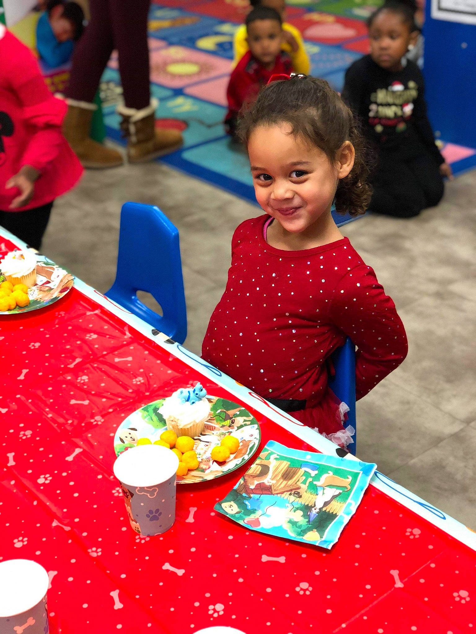 Alana Langley joined the competition — help win amazing prizes! blurred, child, fun, girl, leisure, person, play, recreation, red, toddler, toy