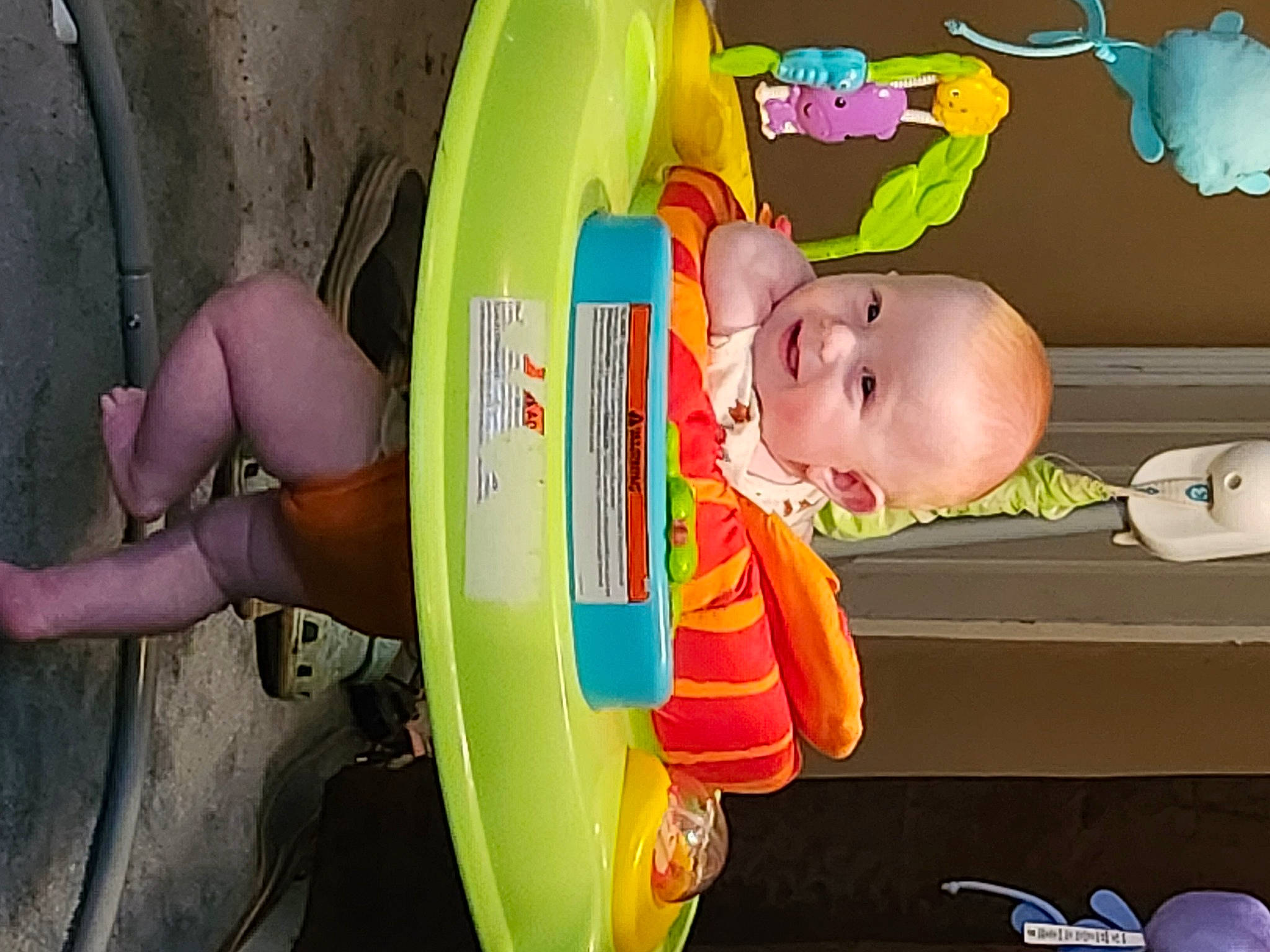 Maddox joined the competition — help win amazing prizes! baby, baby_playing_with_toys, baby_products, baby_safety, baby_toddler_clothing, baby_toys, bumper, child, fun, happy, leisure, mouth, person, play, room, sitting, smile, t_shirt, toddler, toy
