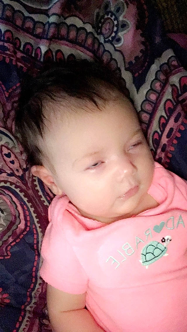 Makaylee joined the competition — help win amazing prizes! baby, beauty, cheek, child, chin, ear, eye, eyebrow, face, forehead, head, iris, lip, mouth, neck, nose, person, pink, skin, smile