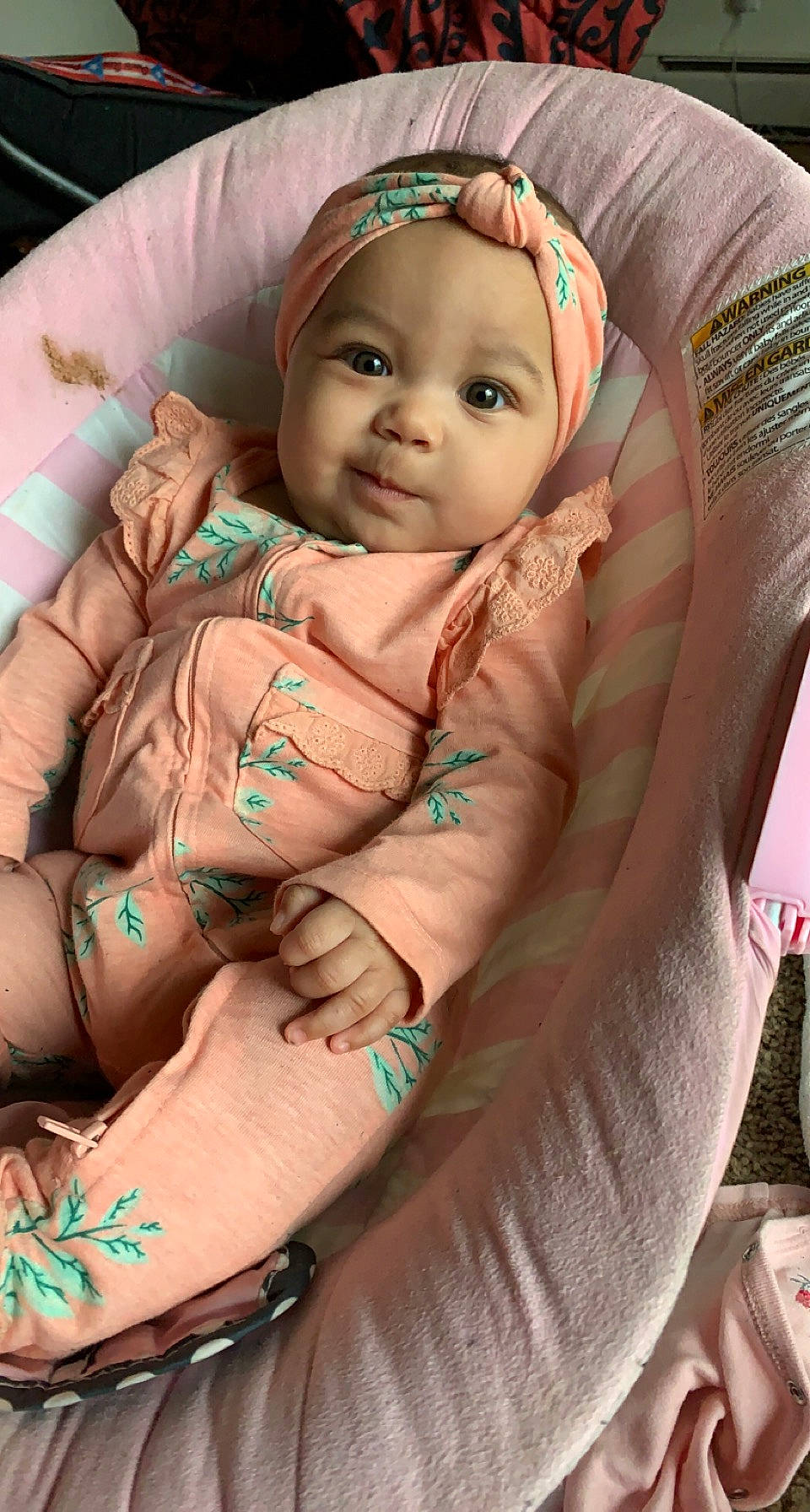 Neveah joined the competition — help win amazing prizes! abdomen, baby, cheek, chest, comfort, finger, green, hairstyle, hand, headwear, joint, mouth, muscle, neck, organ, person, skin, smile, stomach, thigh