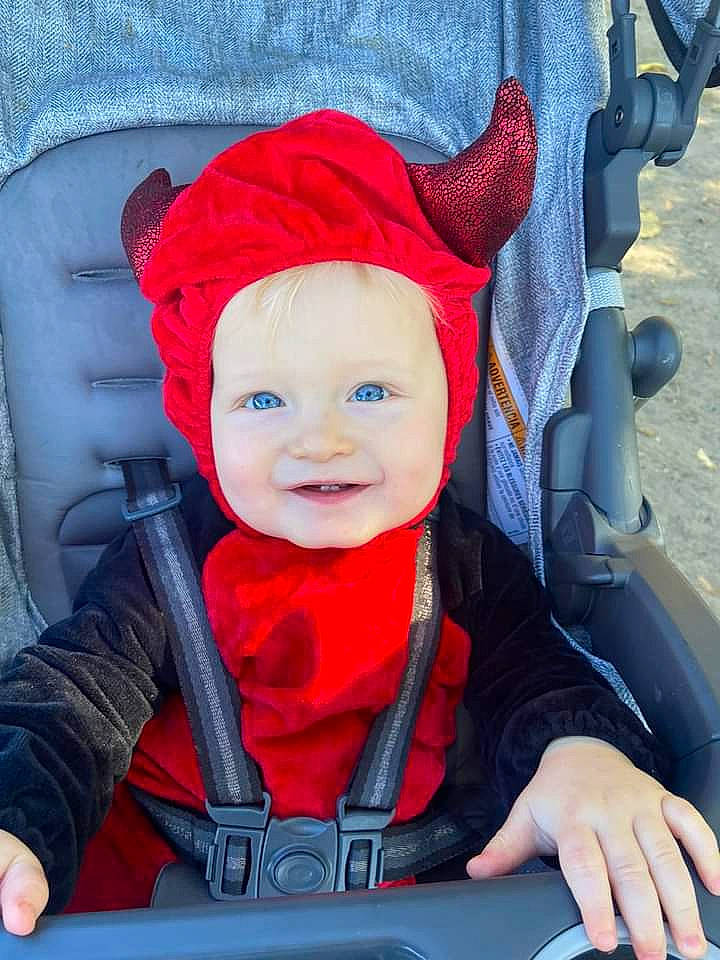 Zayden joined the competition — help win amazing prizes! baby, baby_carriage, baby_safety, baby_toddler_clothing, blue, cap, car_seat, child, electric_blue, eye, fun, happy, headwear, joy, people, person, photograph, product, red, smile