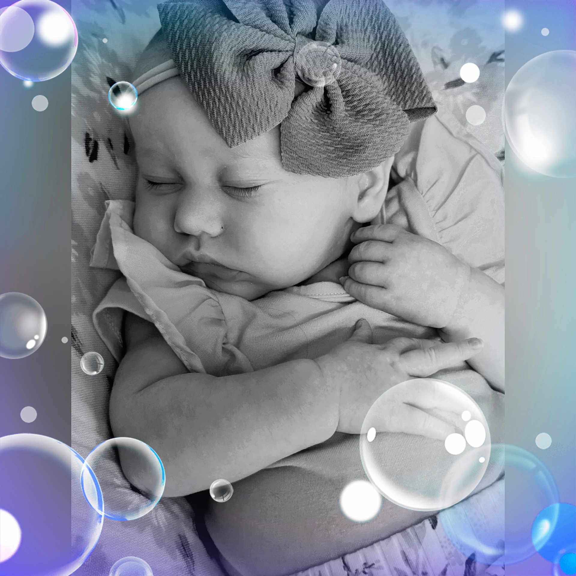 Kivera joined the competition — help win amazing prizes! baby, bed, bodypart, bonnet, bubble, cap, clothing, face, finger, furniture, glove, hand, hat, head, light, newborn, person, photography, portrait, sleeping