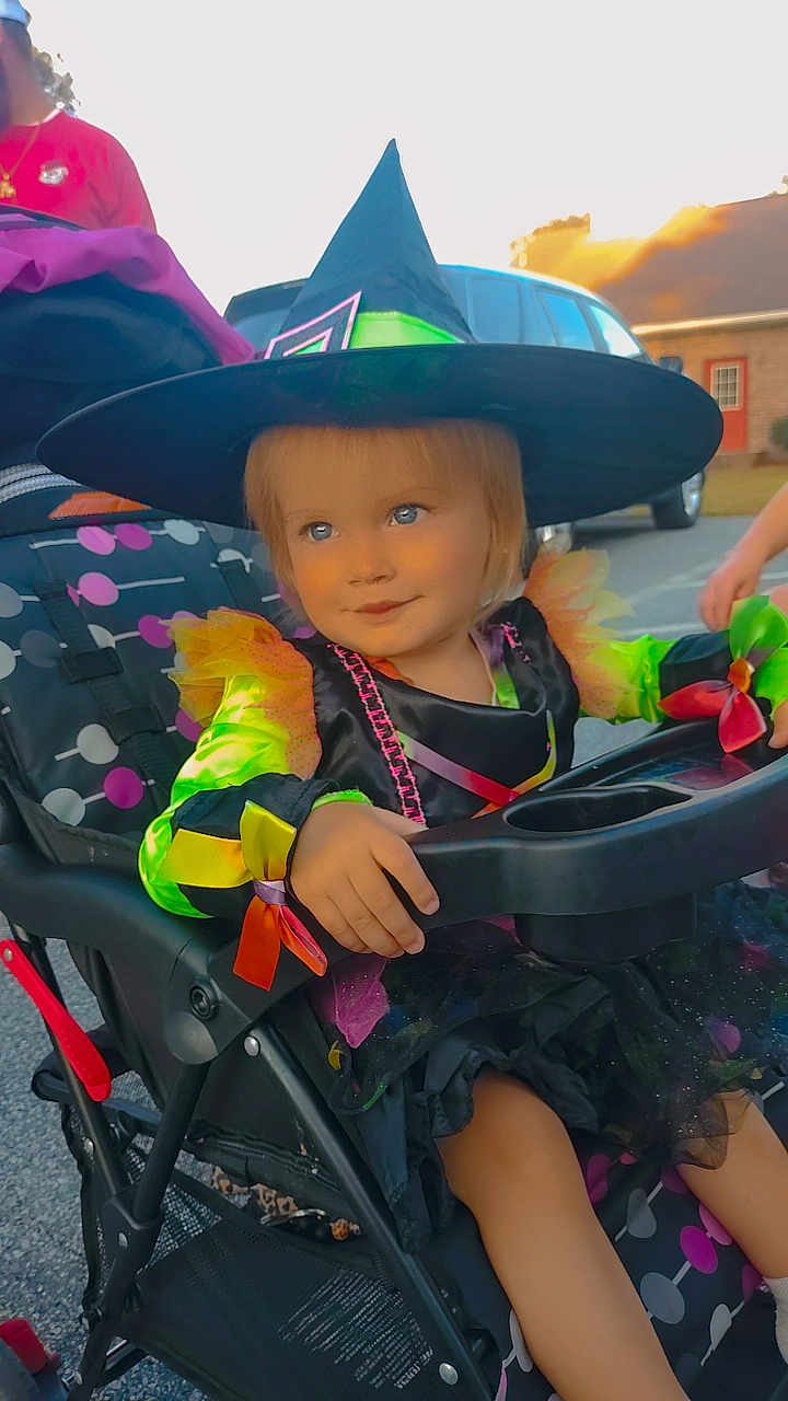 Xaylah joined the competition — help win amazing prizes! accessories, adult, baby, boy, child, clothing, face, female, hat, head, jewelry, machine, male, necklace, person, photography, portrait, sunhat, wheel, woman