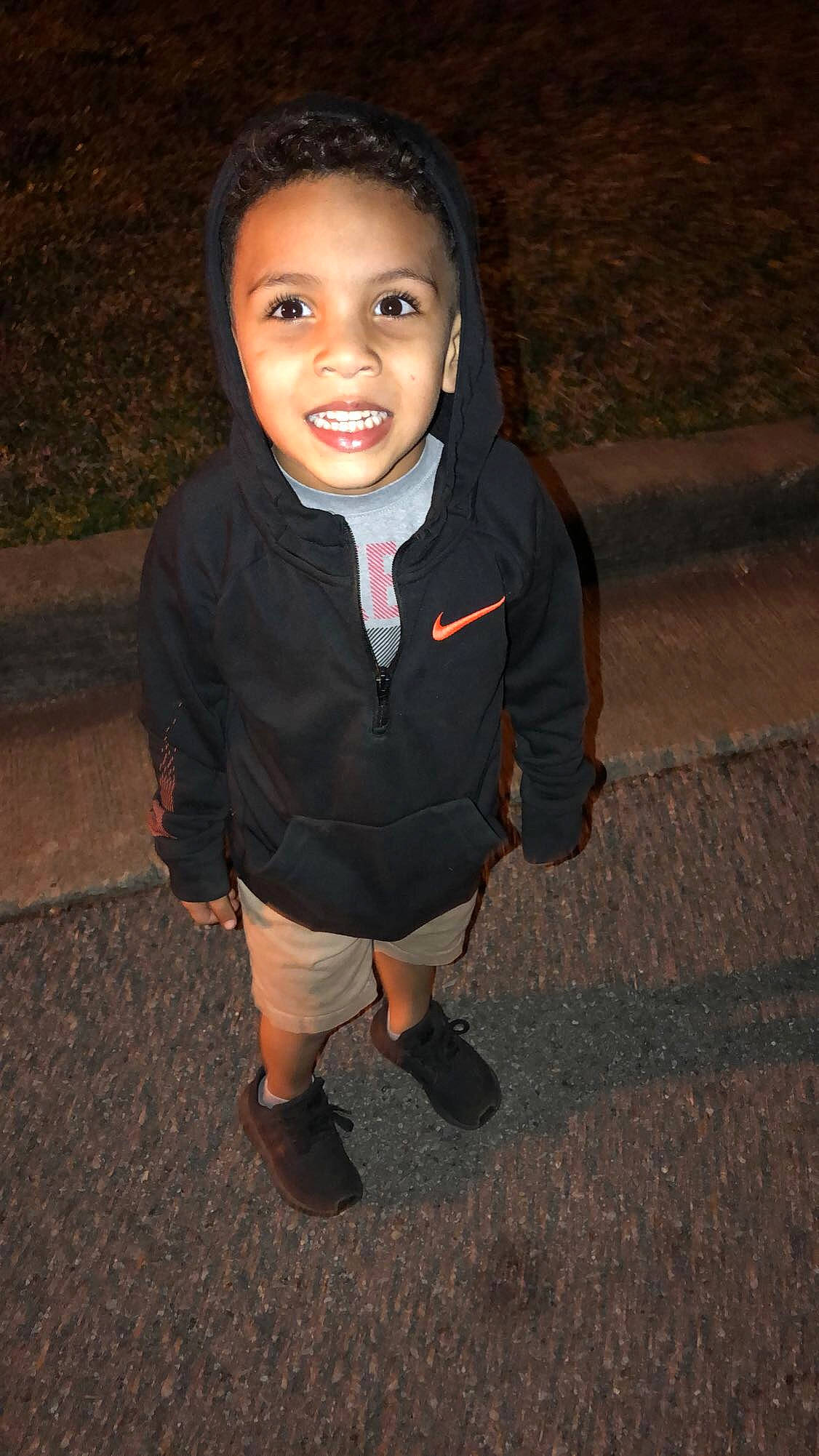 Giovanni is registered to the contest to win money with this photo: cheek, child, child_model, jacket, joy, outerwear, person, photography, skin, smile, snapshot, standing, toddler