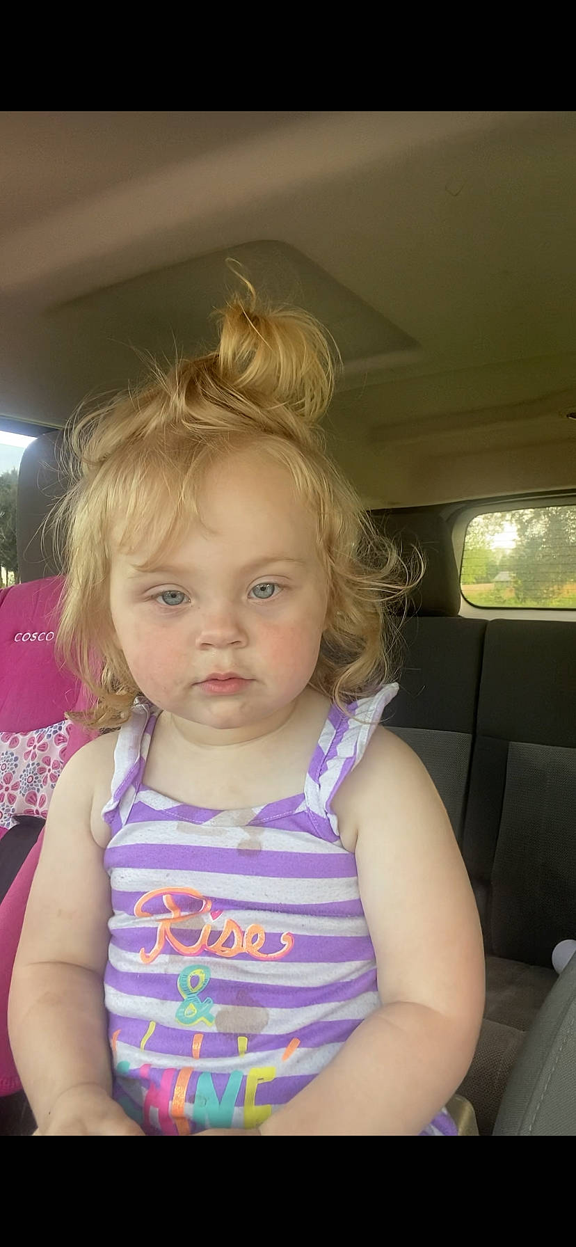 Sophie joined the competition — help win amazing prizes! baby_toddler_clothing, cheek, chin, cool, ear, eye, eyebrow, eyelash, fun, happy, iris, lip, long_hair, neck, nose, person, shoulder, skin, smile, standing