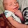 Jensen joined the competition — help win amazing prizes! baby, smiling, infant, blanket, arm, tshirt, logo, person, closeup, face, happy, skin, fabric, comfort, cuddle, indoor, young, cute, child, portrait