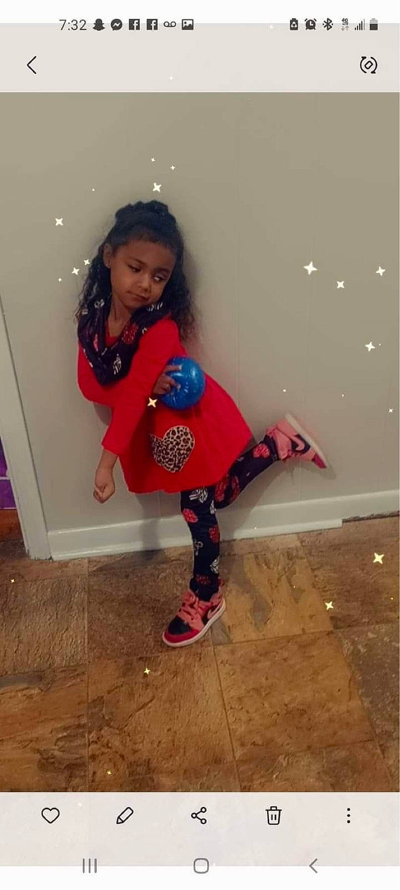 Harmonee is registered to the contest to win money with this photo: black_hair, dress, fashion_design, floor, flooring, foot, happy, human_leg, knee, long_hair, magenta, pattern, person, pink, shoe, sleeve, standing, thigh, trunk, waist