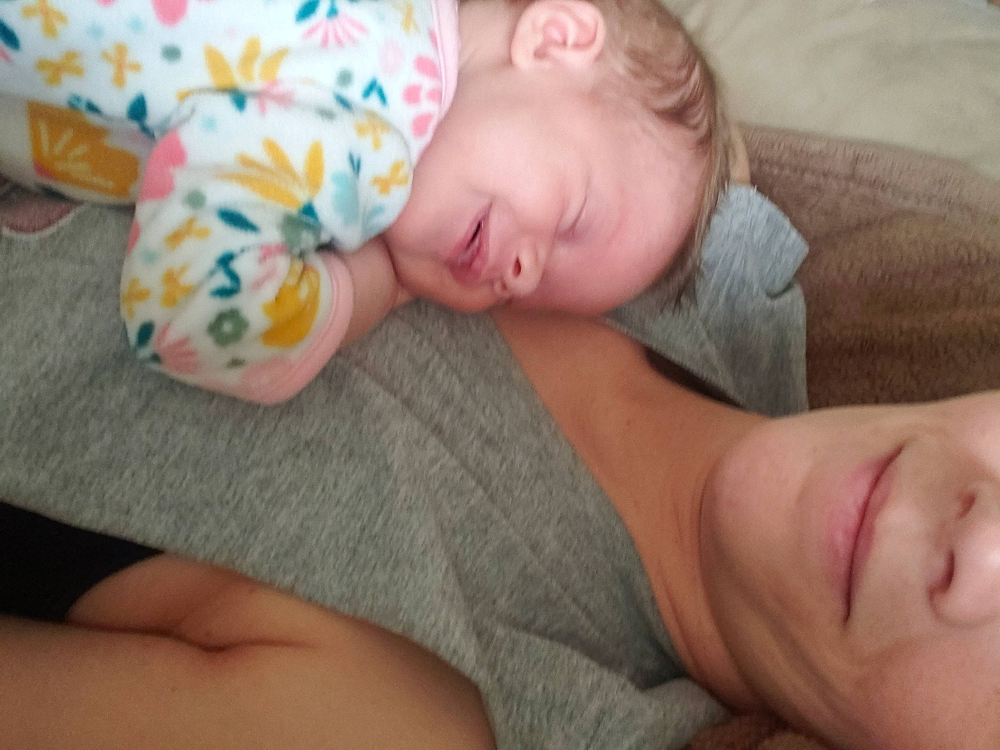 Juniper is registered to the contest to win money with this photo: baby, bedtime, cheek, child, ear, finger, hand, mouth, nap, neck, nose, person, skin, sleep, toddler