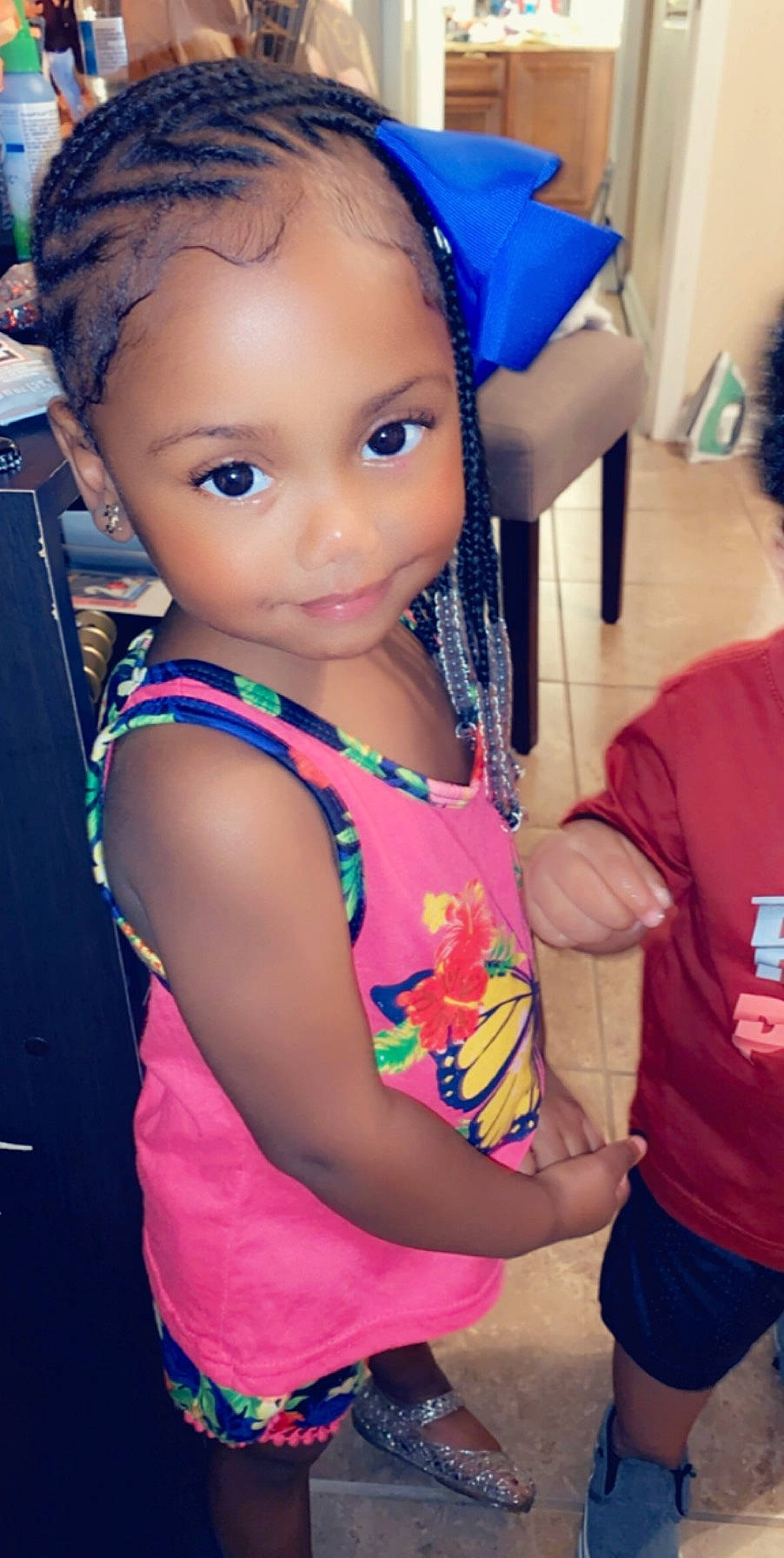 Rayleigh joined the competition — help win amazing prizes! cheek, child, child_model, hair, hairstyle, person, pink, smile, toddler