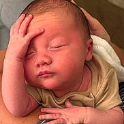 Bryan joined the competition — help win amazing prizes! newborn, baby, sleeping, hand, face, infant, person, skin, closeup, head, peaceful, soft, cuddle, cozy, human, portrait, resting, expression, cute, toddler