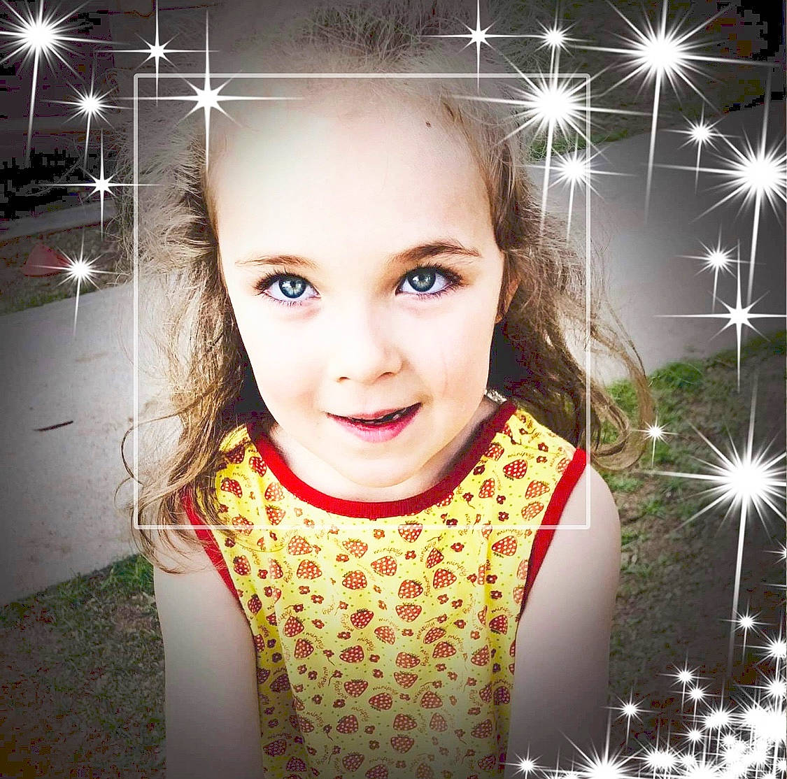 Viktoria is registered to the contest to win money with this photo: beauty, cheek, child, child_model, eye, eyebrow, face, facial_expression, forehead, fun, happy, head, iris, joy, lip, nose, person, photography, skin, sky