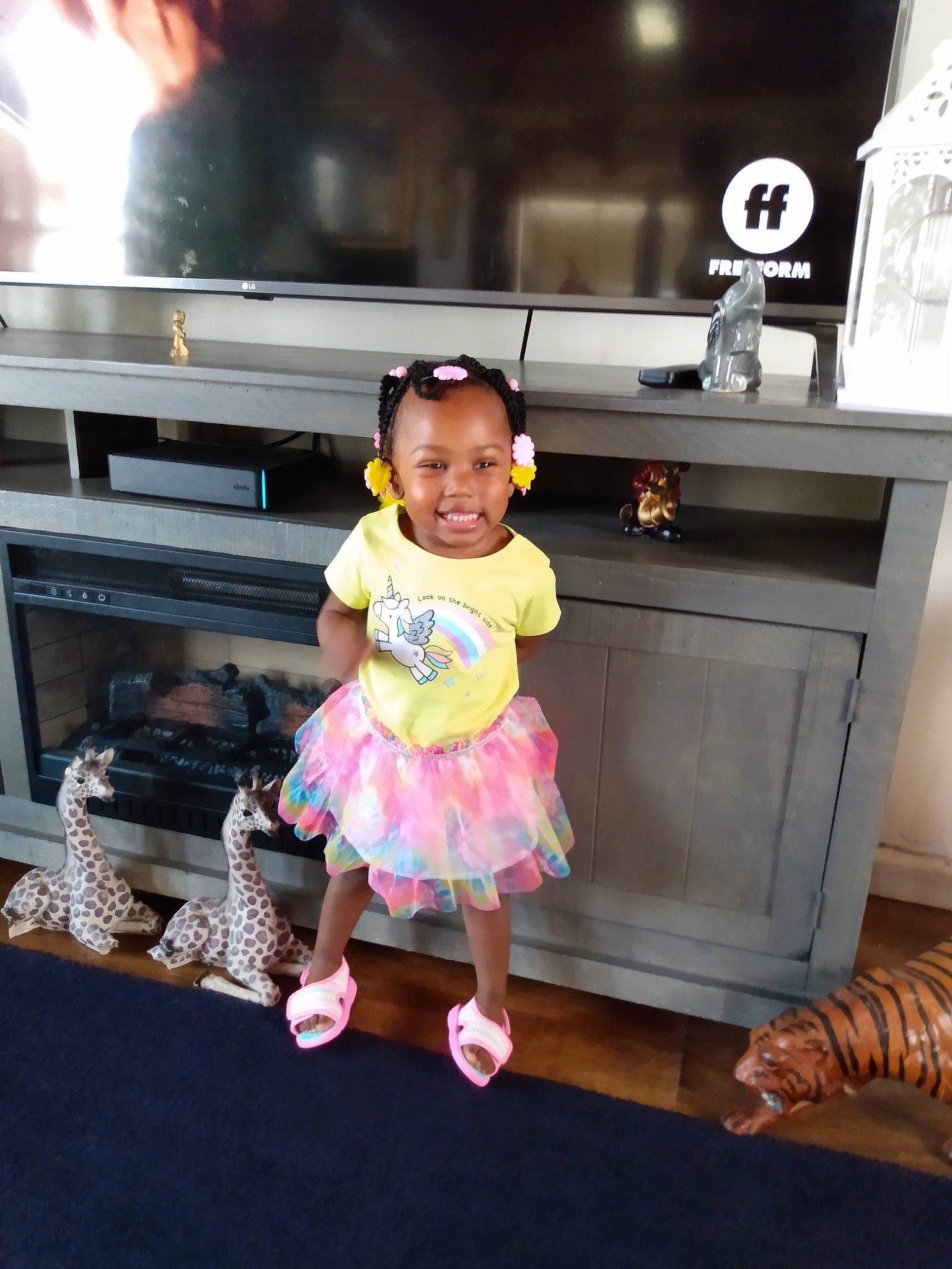 Unique joined the competition — help win amazing prizes! baby_toddler_clothing, cabinetry, child, cooking, countertop, drawer, flooring, fun, gas, home_appliance, joy, kitchen, kitchen_appliance, magenta, major_appliance, person, room, sandal, smile, standing