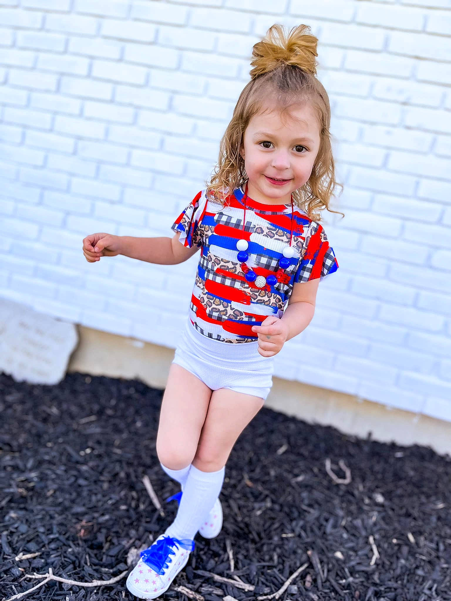 Natalie joined the competition — help win amazing prizes! arm, electric_blue, eye, face, grass, hair, happy, head, human_leg, joy, knee, long_hair, person, shorts, sleeve, smile, sock, street_fashion, t_shirt, thigh