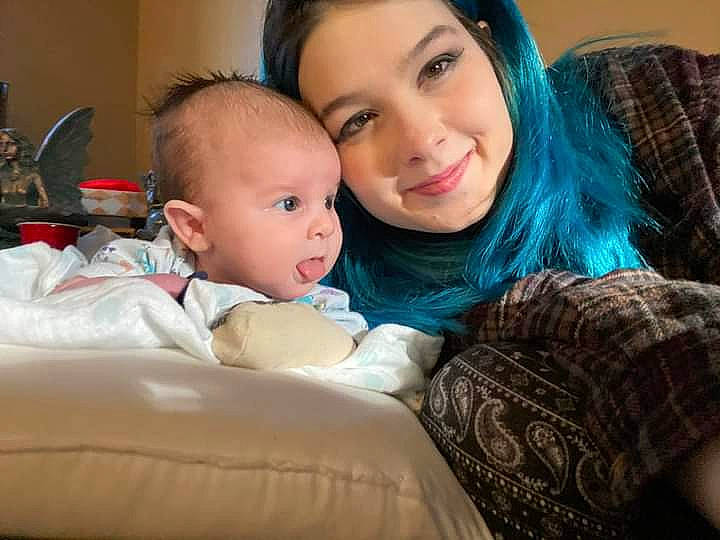 Haven joined the competition — help win amazing prizes! baby, cheek, child, comfort, couch, event, eye, face, facial_expression, fun, hairstyle, happy, head, iris, jewellery, joy, person, plaid, sitting, skin