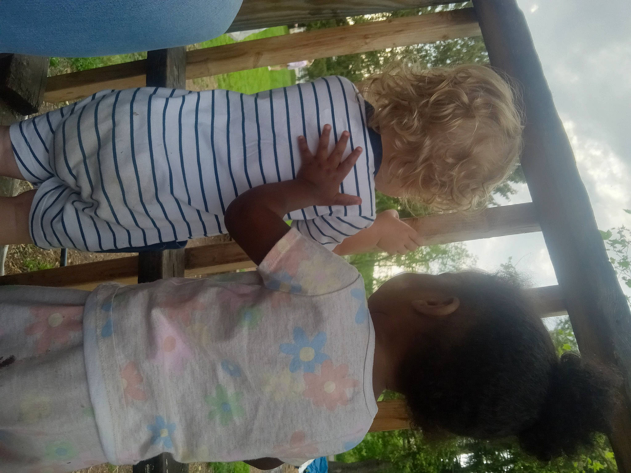 Elliot is registered to the contest to win money with this photo: child, cloud, daytime, fun, gesture, grass, leisure, person, plant, shade, sky, toddler, tree, vacation