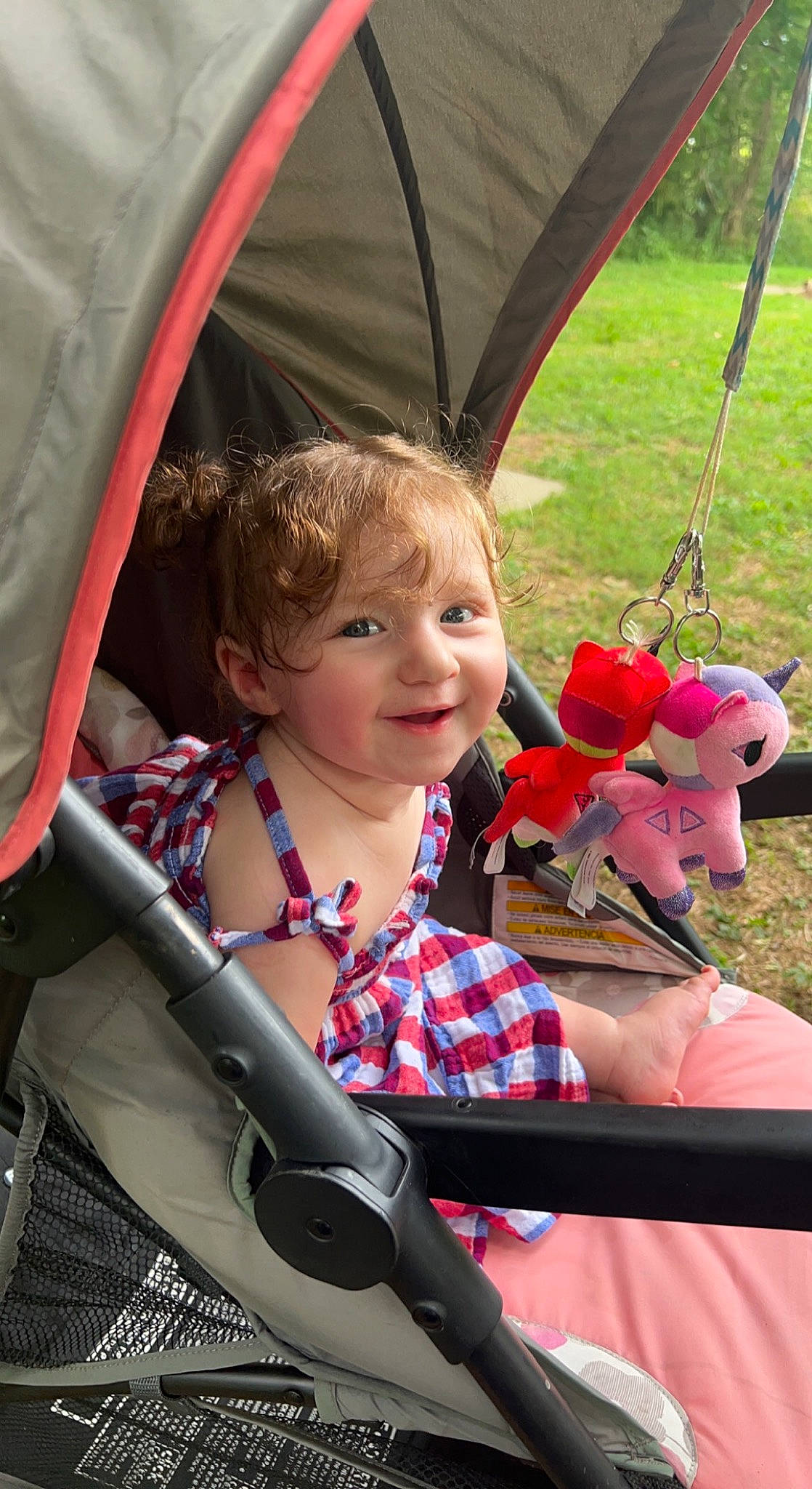 Lagertha joined the competition — help win amazing prizes! baby_products, chair, child, event, fashion_accessory, fun, grass, green, happy, joy, leaf, leisure, person, pink, plant, recreation, red, smile, tent, toddler