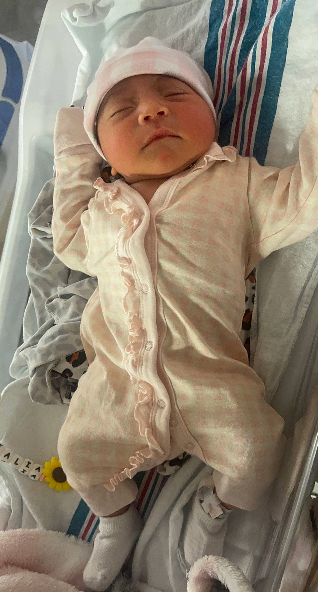 Natalia joined the competition — help win amazing prizes! baby, baby_products, baby_safety, baby_sleeping, baby_toddler_clothing, cheek, child, collar, comfort, dress_shirt, head, headwear, hood, hoodie, linens, person, sleep, sleeve, thumb, toddler