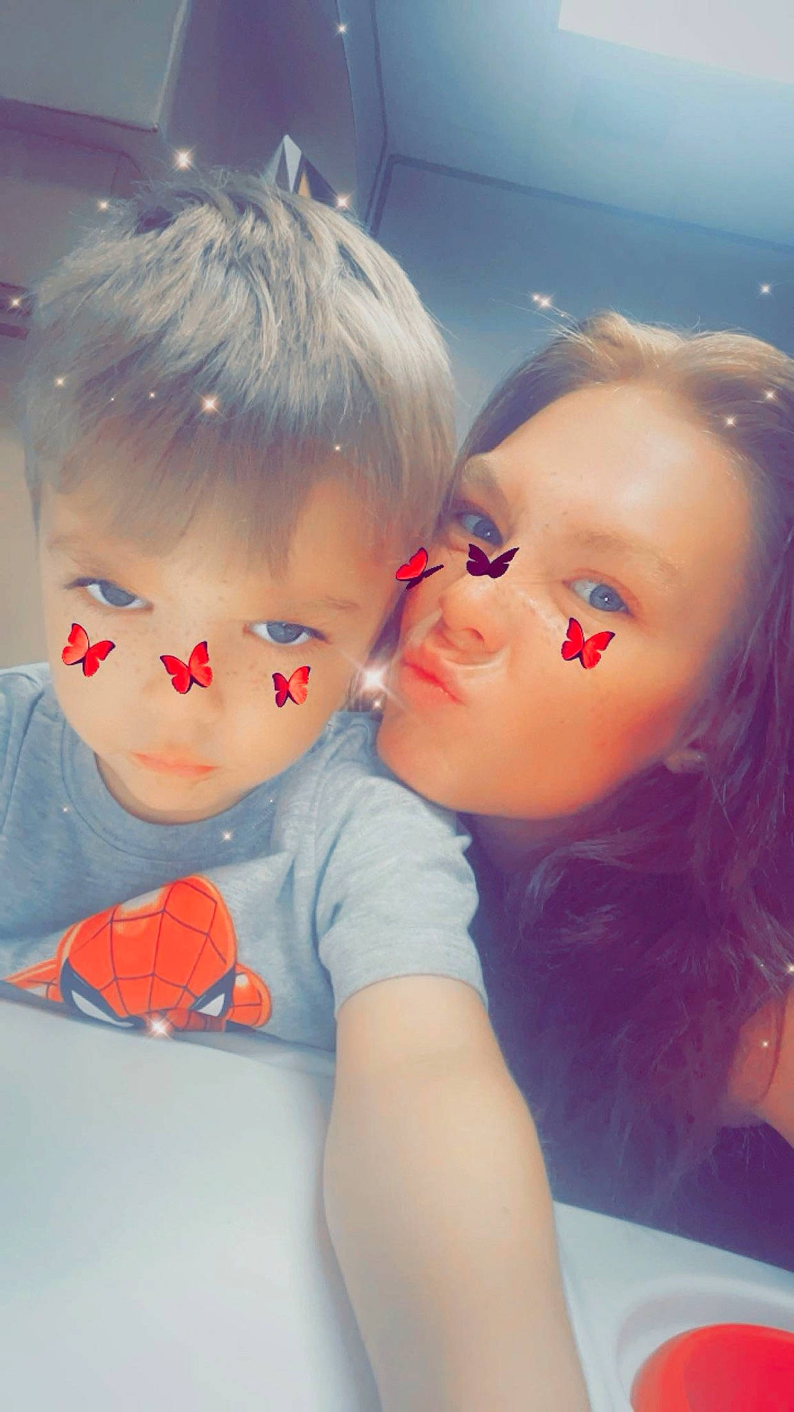 Karson joined the competition — help win amazing prizes! cheek, child, chin, cool, eyebrow, eyelash, eyewear, facial_expression, fun, gesture, happy, iris, lip, mammal, mouth, nose, person, plant, skin, toddler