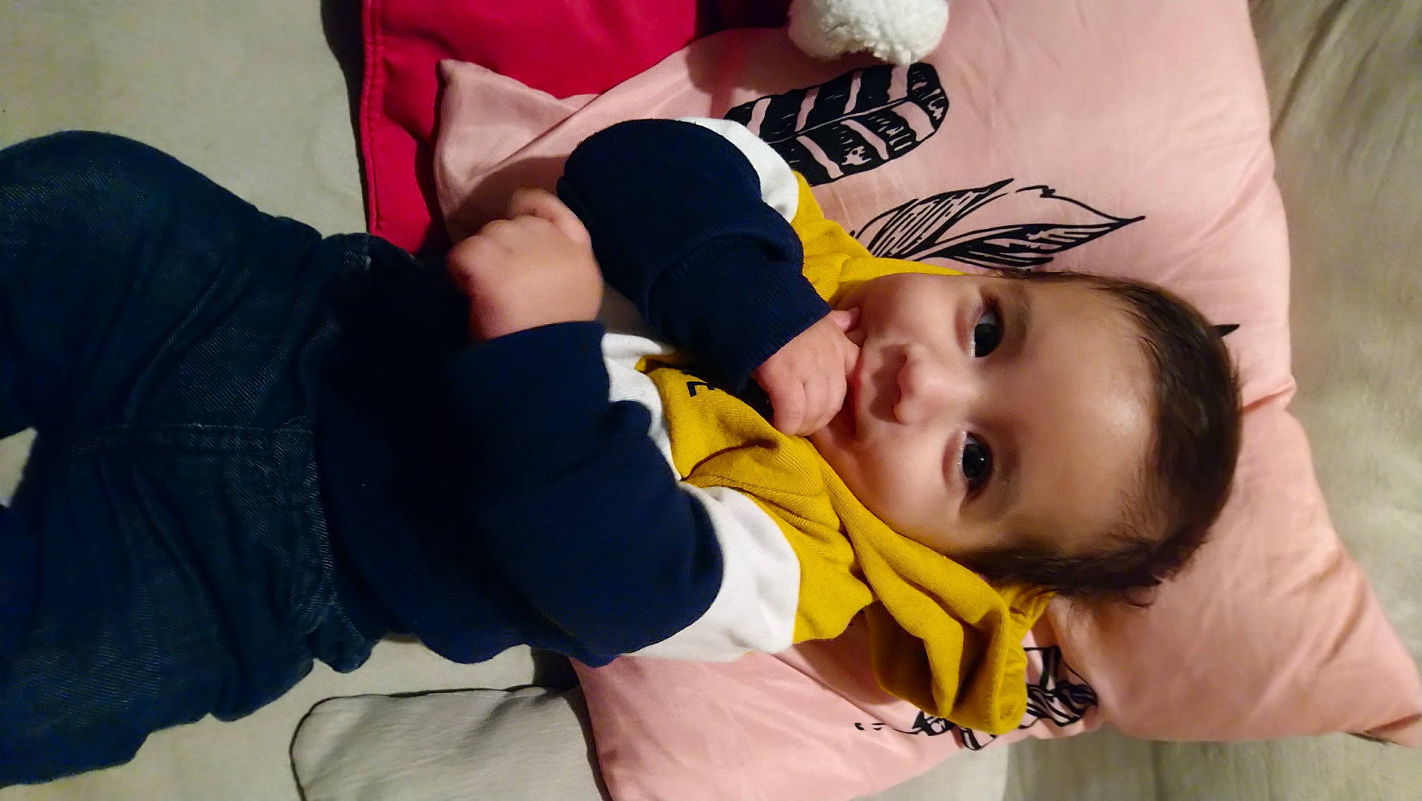 Alessandro a rejoint le concours — aidez-le/la à gagner de superbes lots ! baby, child, fun, mouth, nap, person, toddler