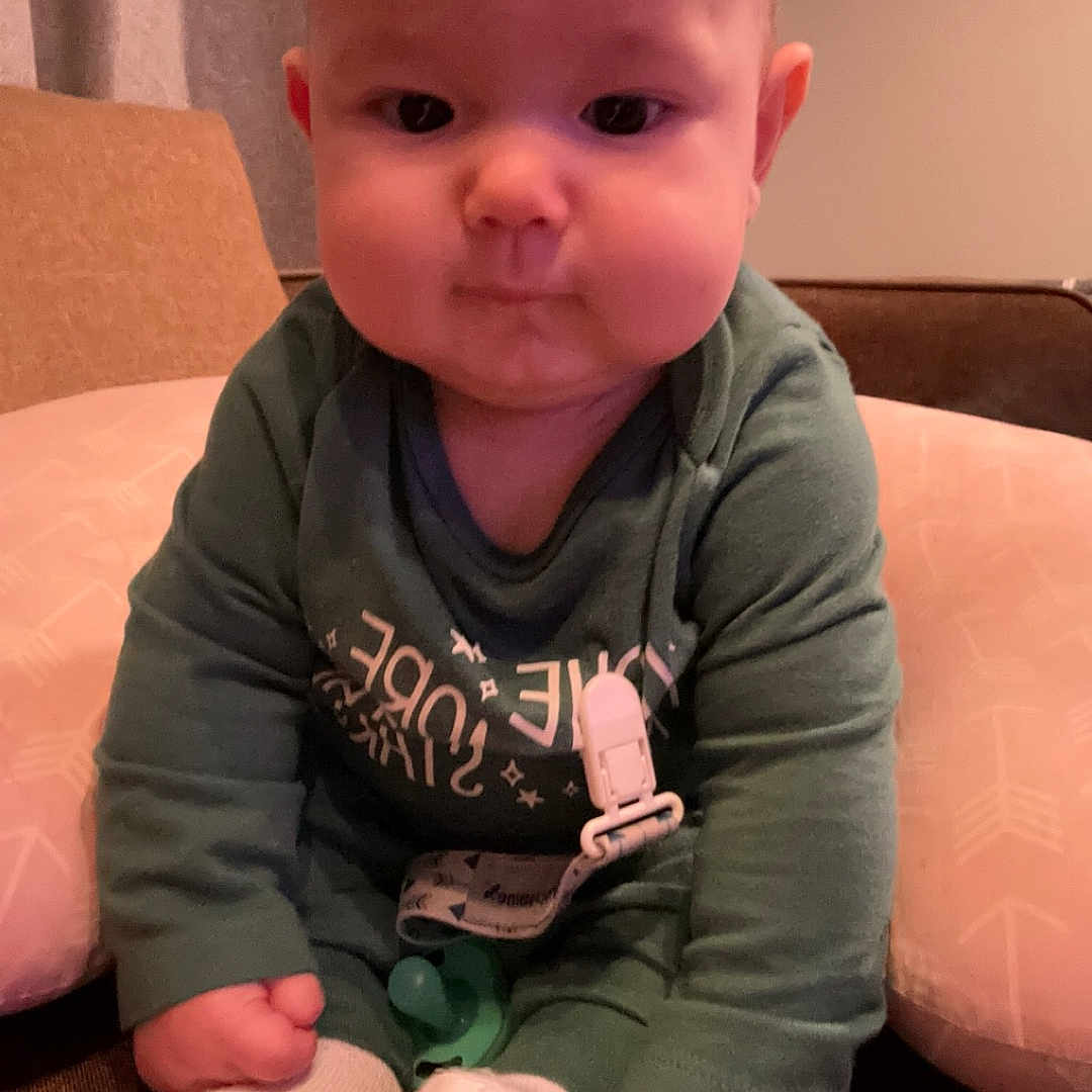 Gabriel is registered to the contest to win money with this photo: accessories, architecture, baby, ball, bed, bedroom, bodypart, building, chair, clothing, costume, couch, crawling, cushion, cutlery, face, finger, football, footwear, furniture