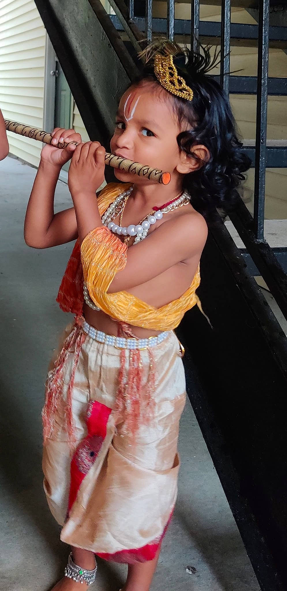 Nethran is registered to the contest to win money with this photo: abdomen, baby_toddler_clothing, bangle, bracelet, chest, chin, event, eye, eyelash, fun, happy, jewellery, neck, necklace, person, skin, thigh, thumb, toddler, trunk